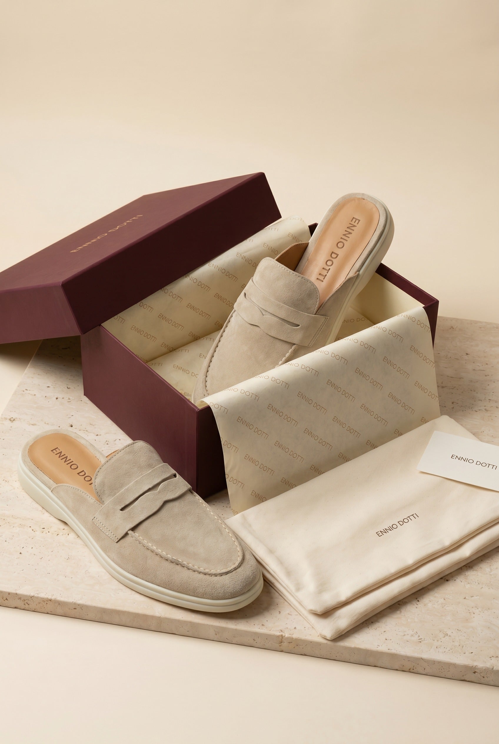 Portico Portside Mule Beige