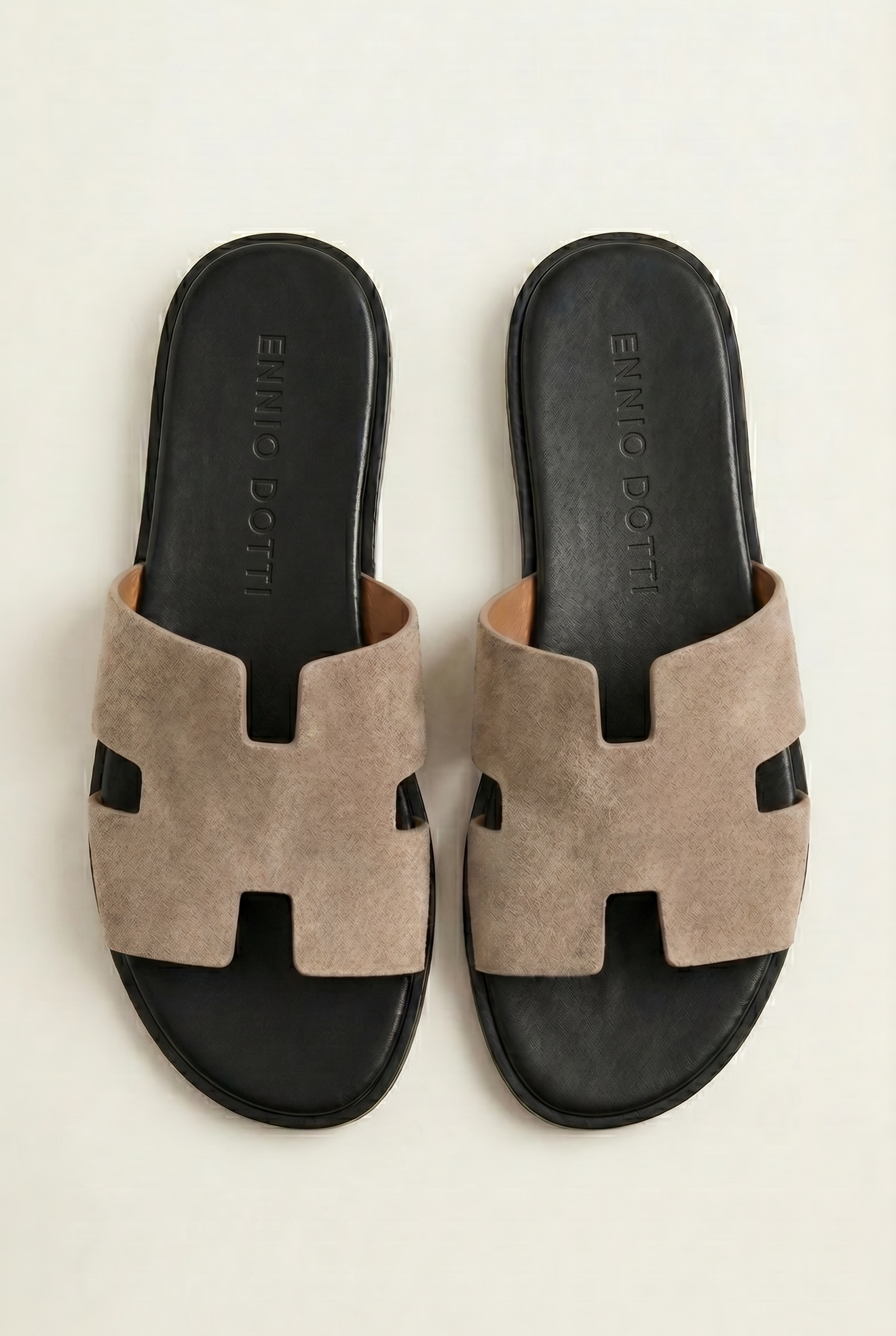 Matera Suede Sandal Taupe
