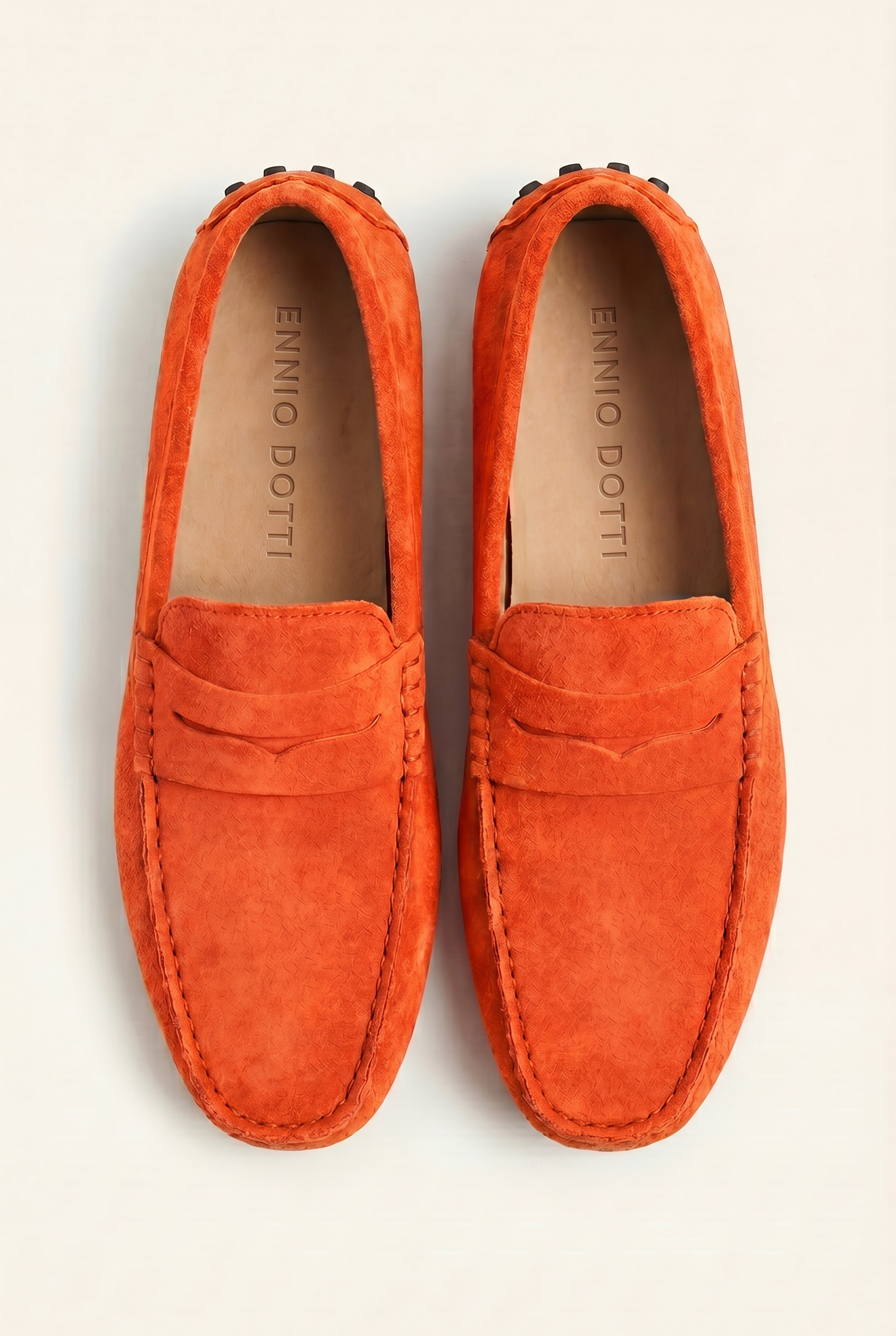 Ravino Driver Loafer Orange