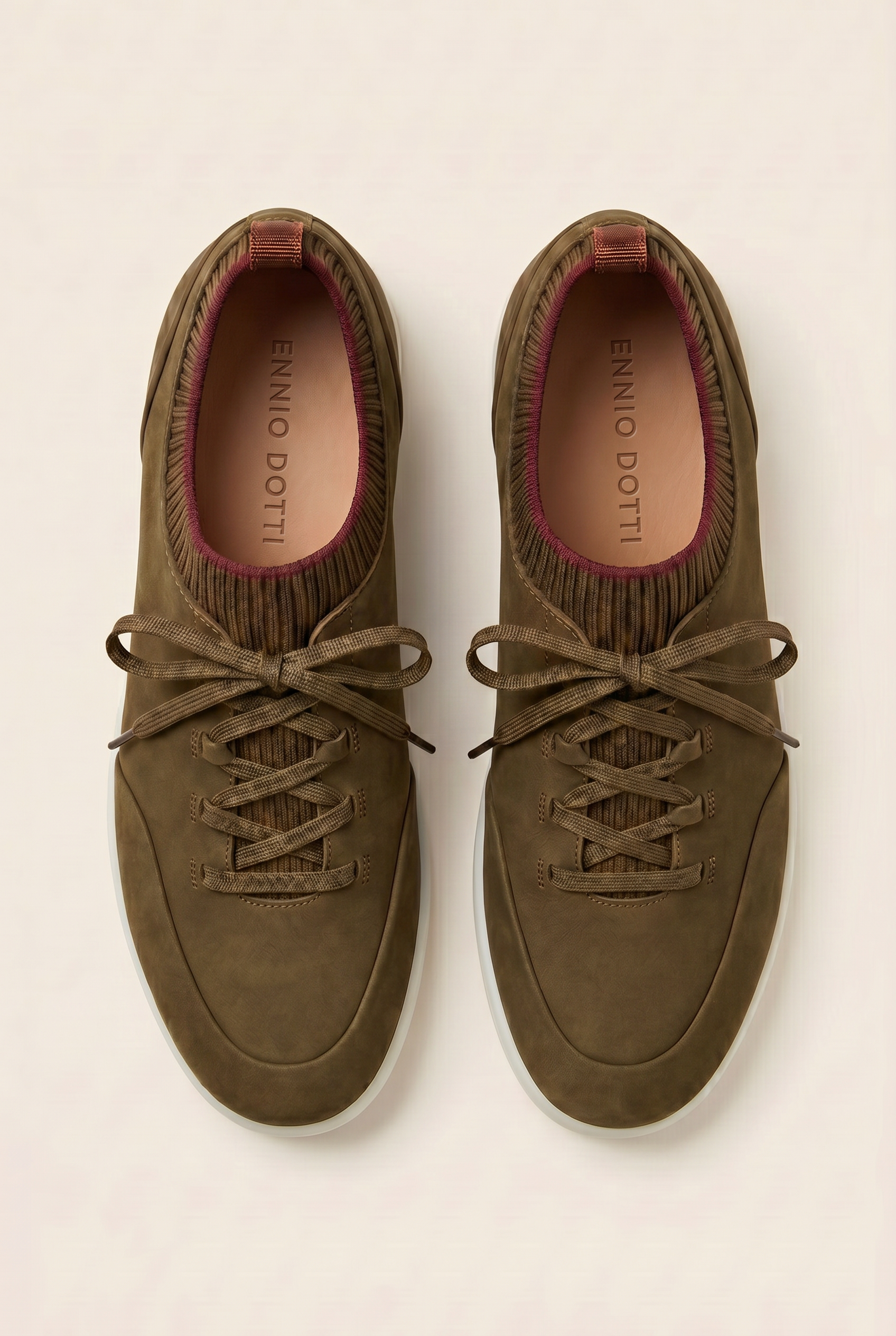 Solano Suede Slip-On Olive