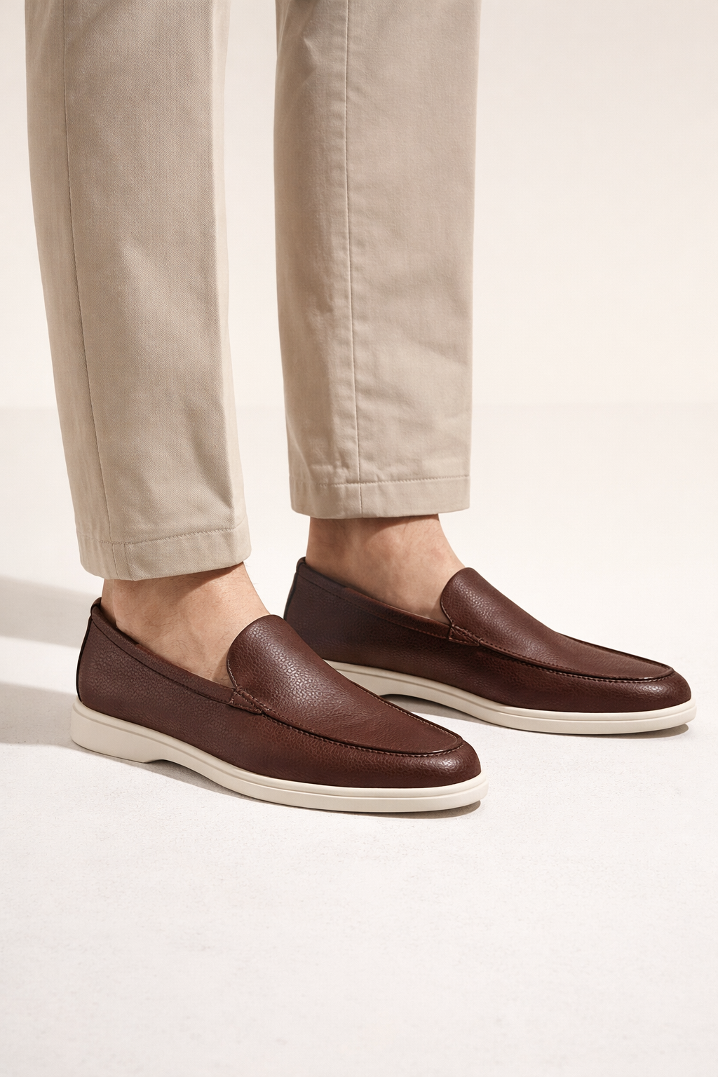The Ascea Set — Alvero Dressed Loafer Brown