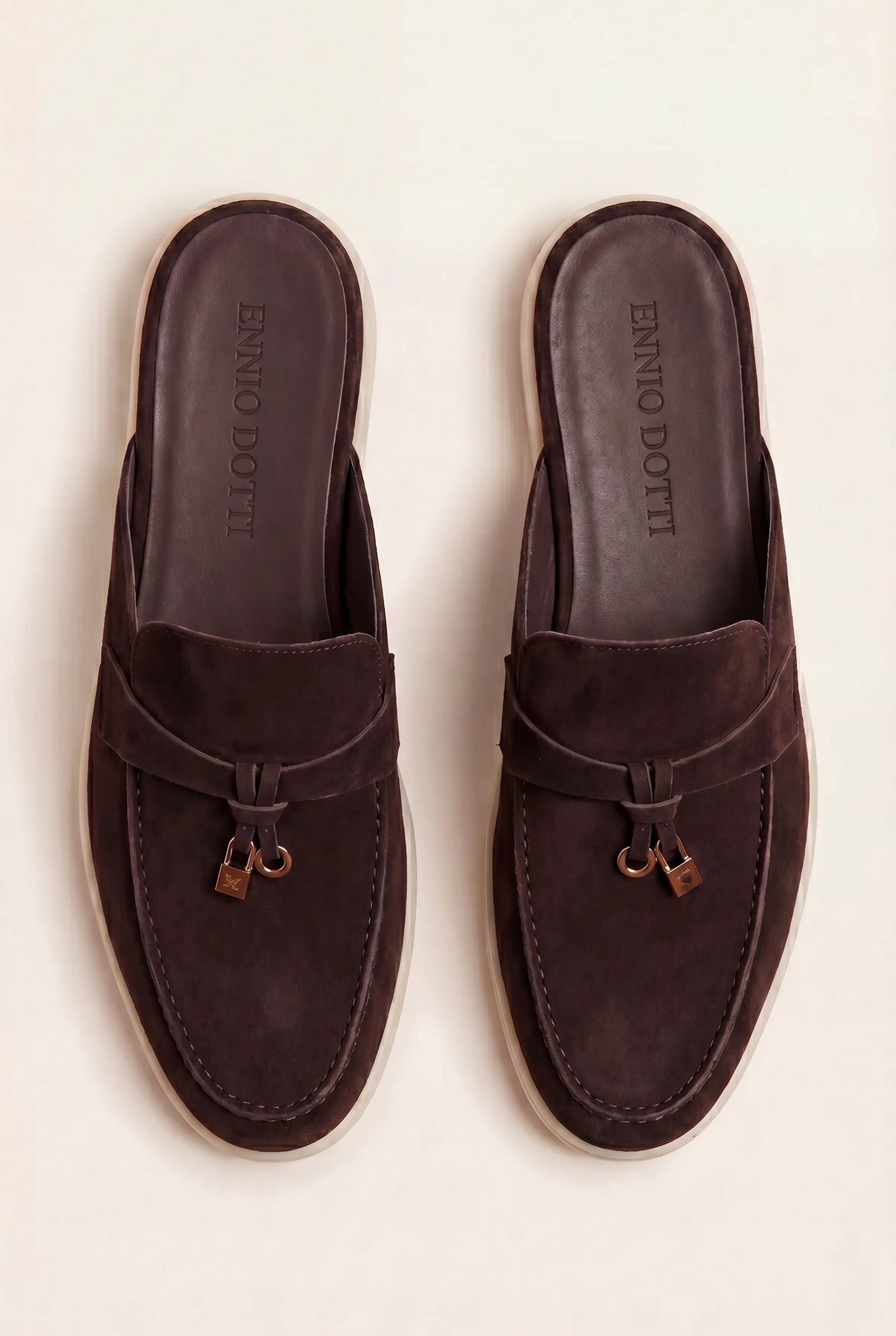 Maretti Buckle Mule Burgundy