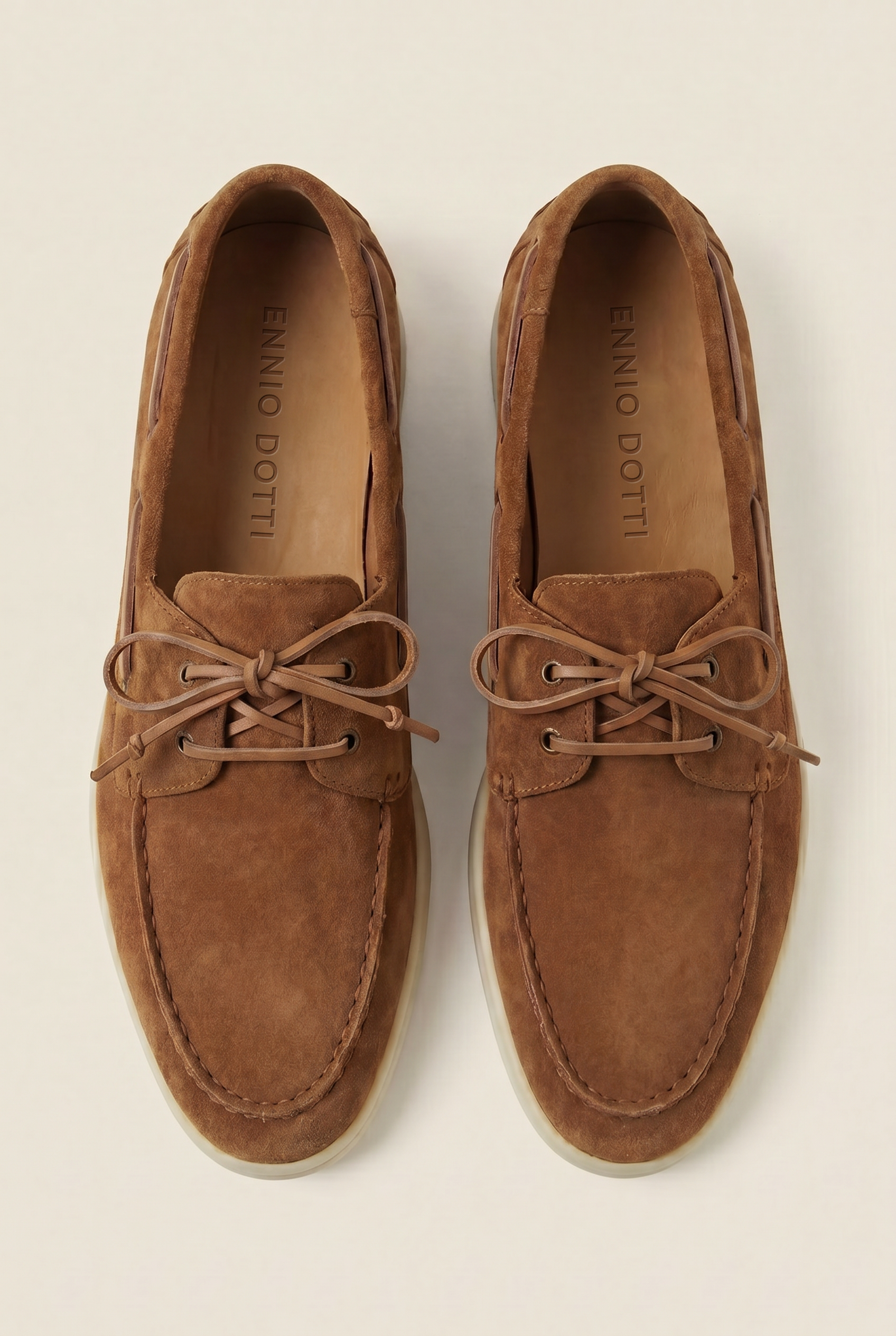 Marina Yacht Walk Suede Loafer Brown