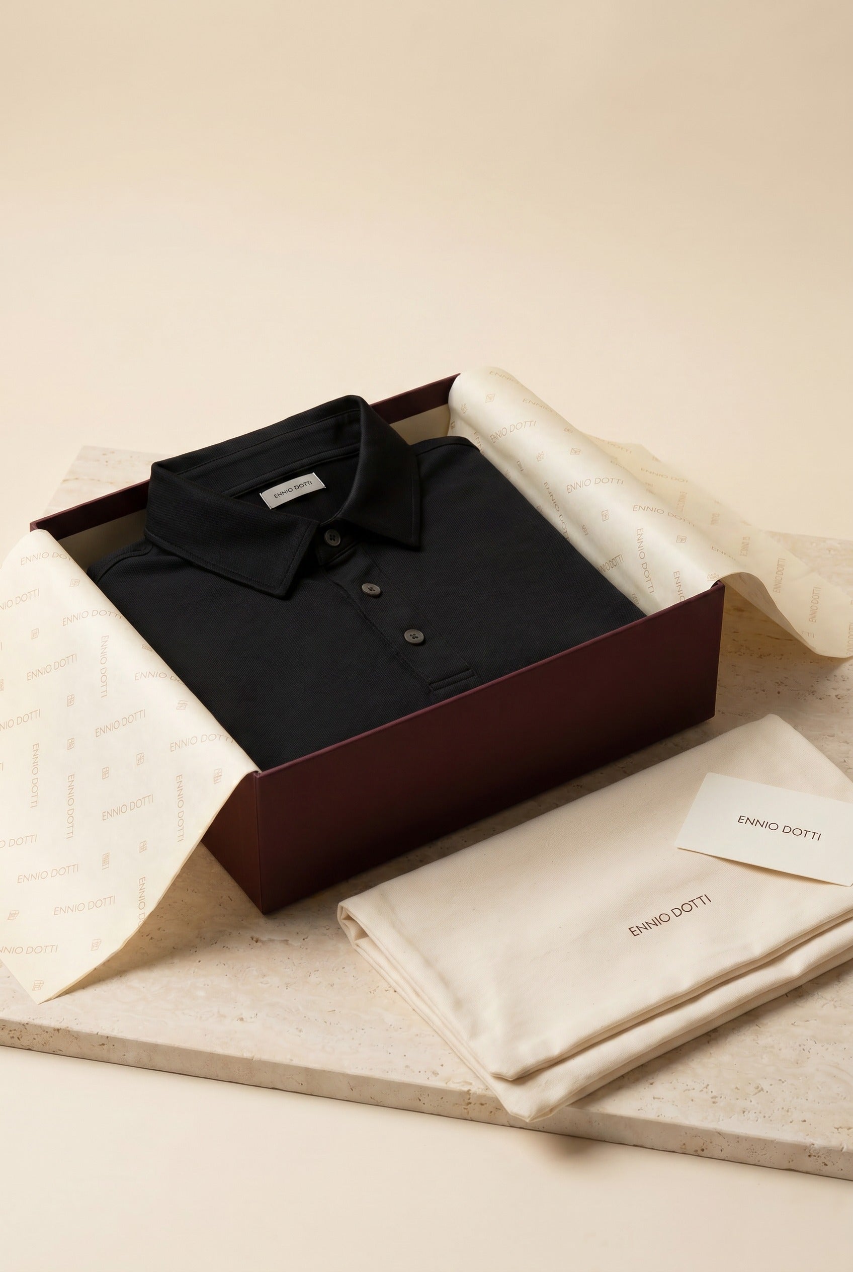 Eterna Polo Black