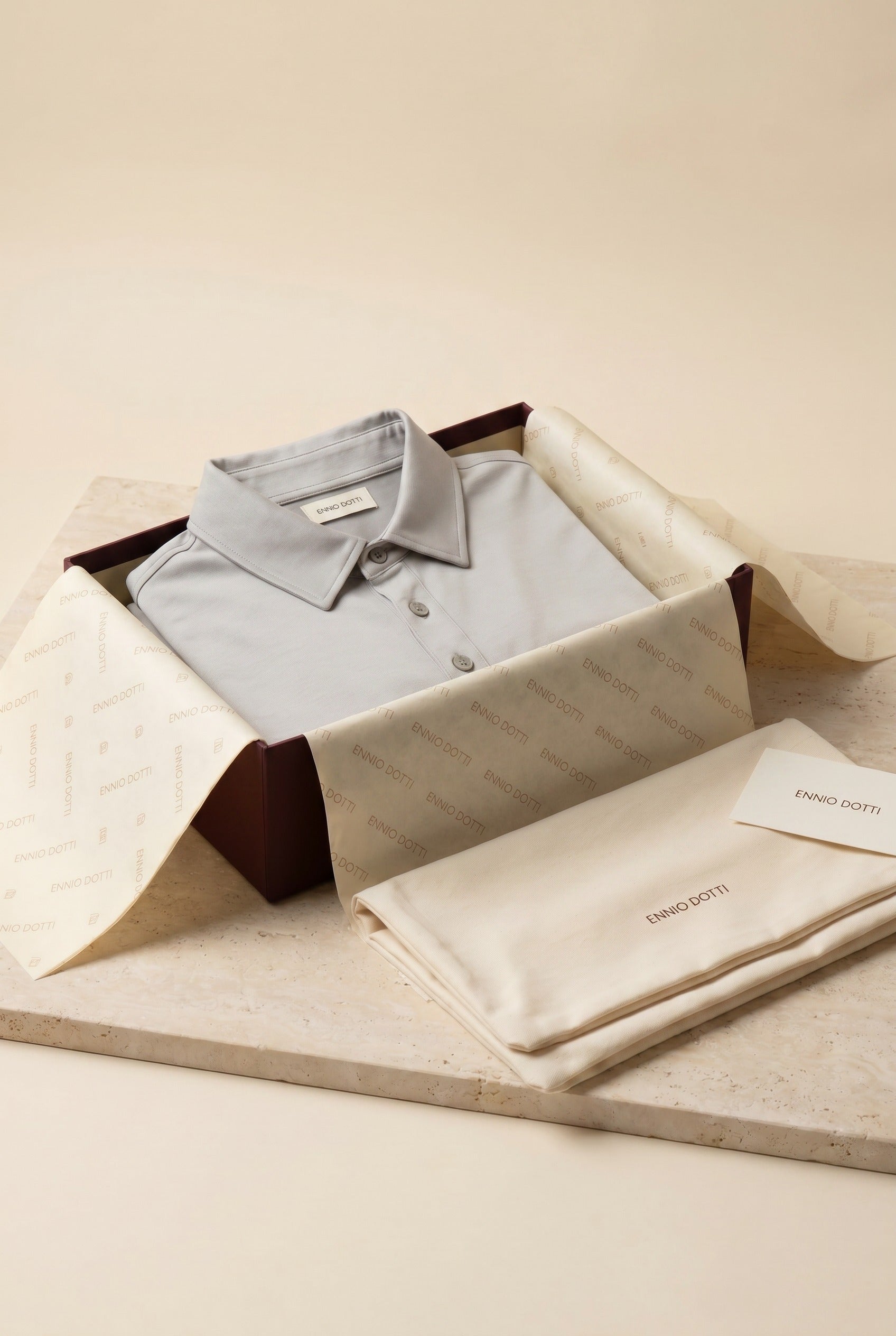Eterna Polo Grey