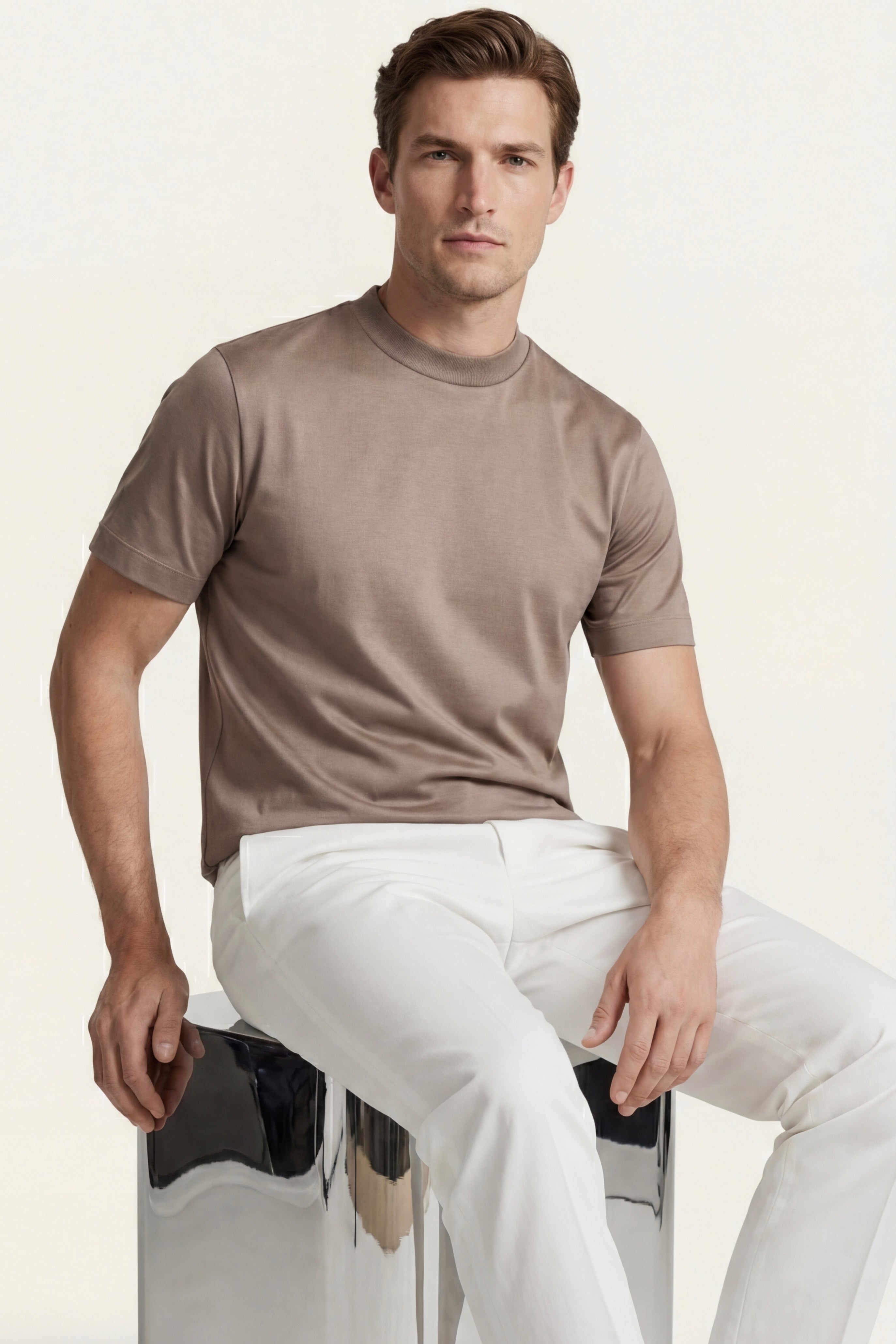 Eterna Tee Taupe