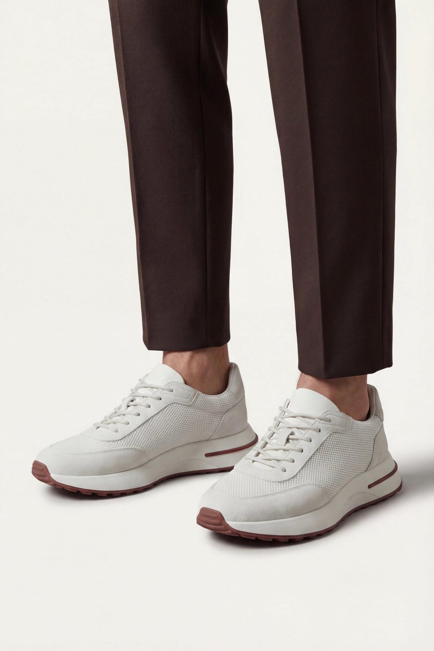 The Sepen Set — Rivaro Mesh Sneaker White