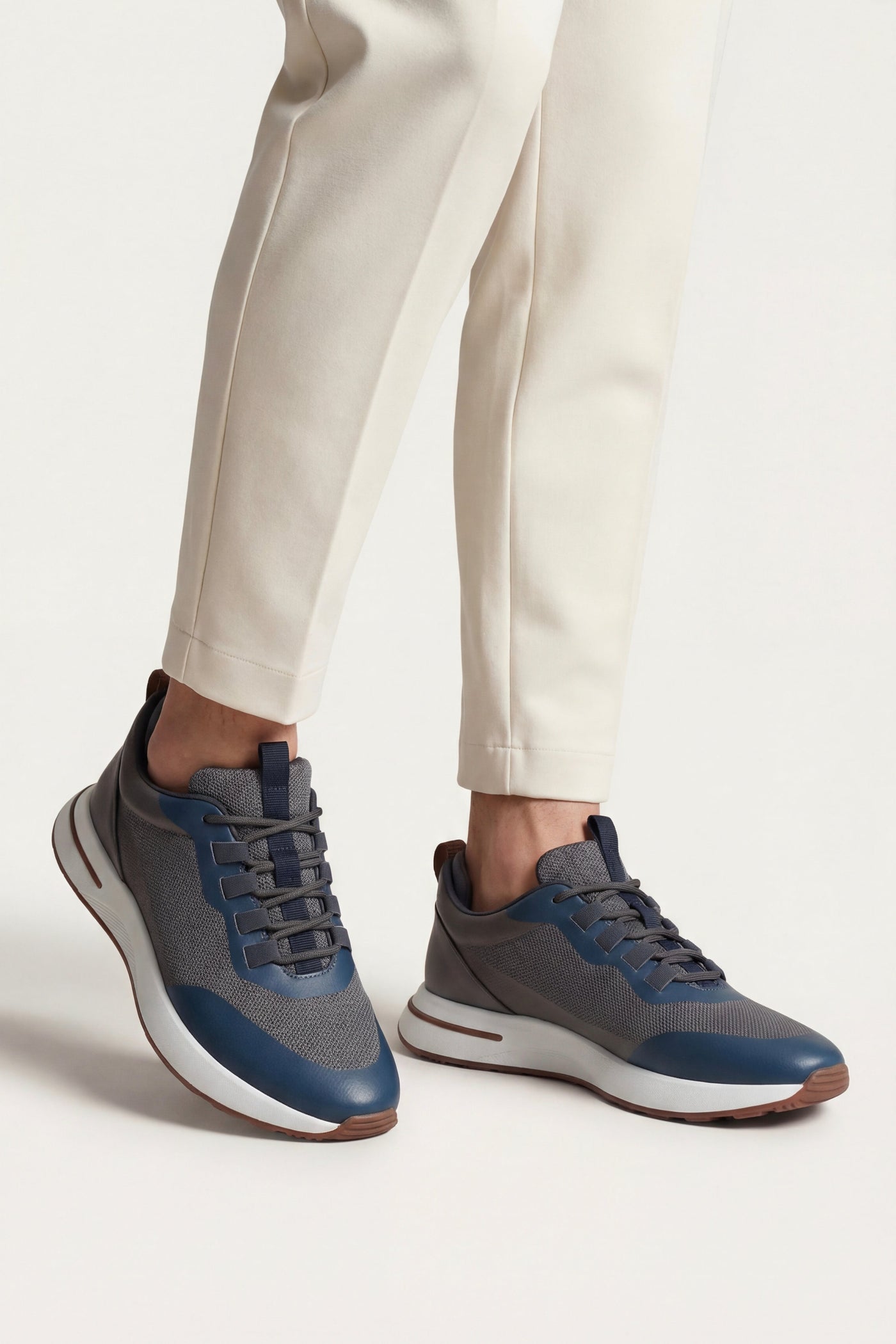 The Omisalj Set — Maretti Sneaker Steel Blue