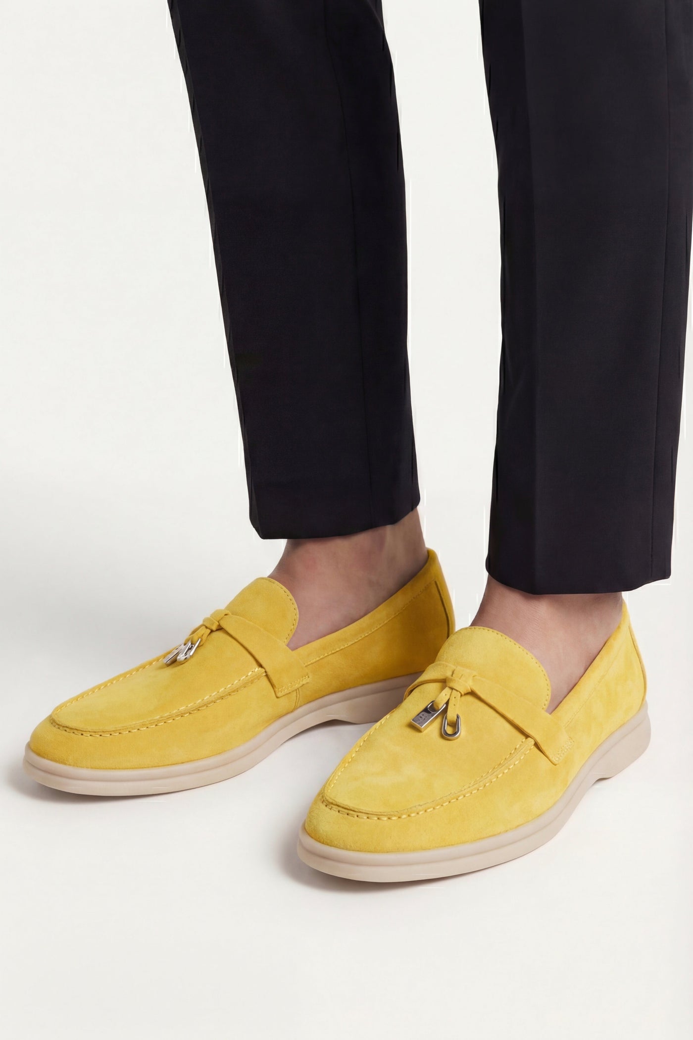Ennio Buckle Loafer Yellow