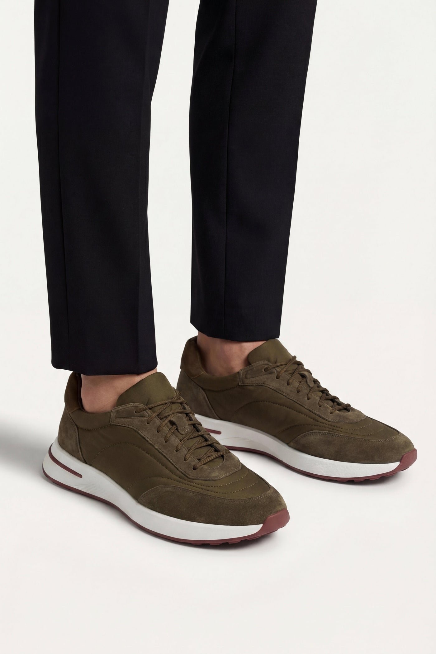 The Soller Set — Rivaro Sneaker Khaki Green