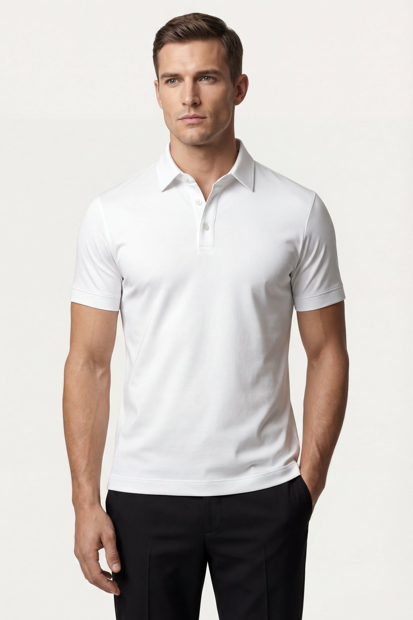 The Costarainera Set — Eterna Polo White