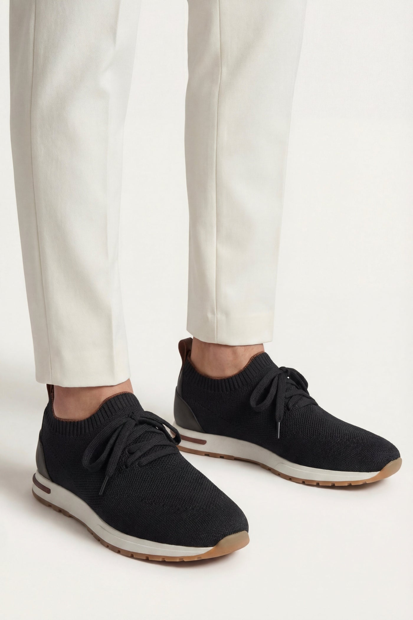 The Sines Set — Solano Mesh Slip-On Black