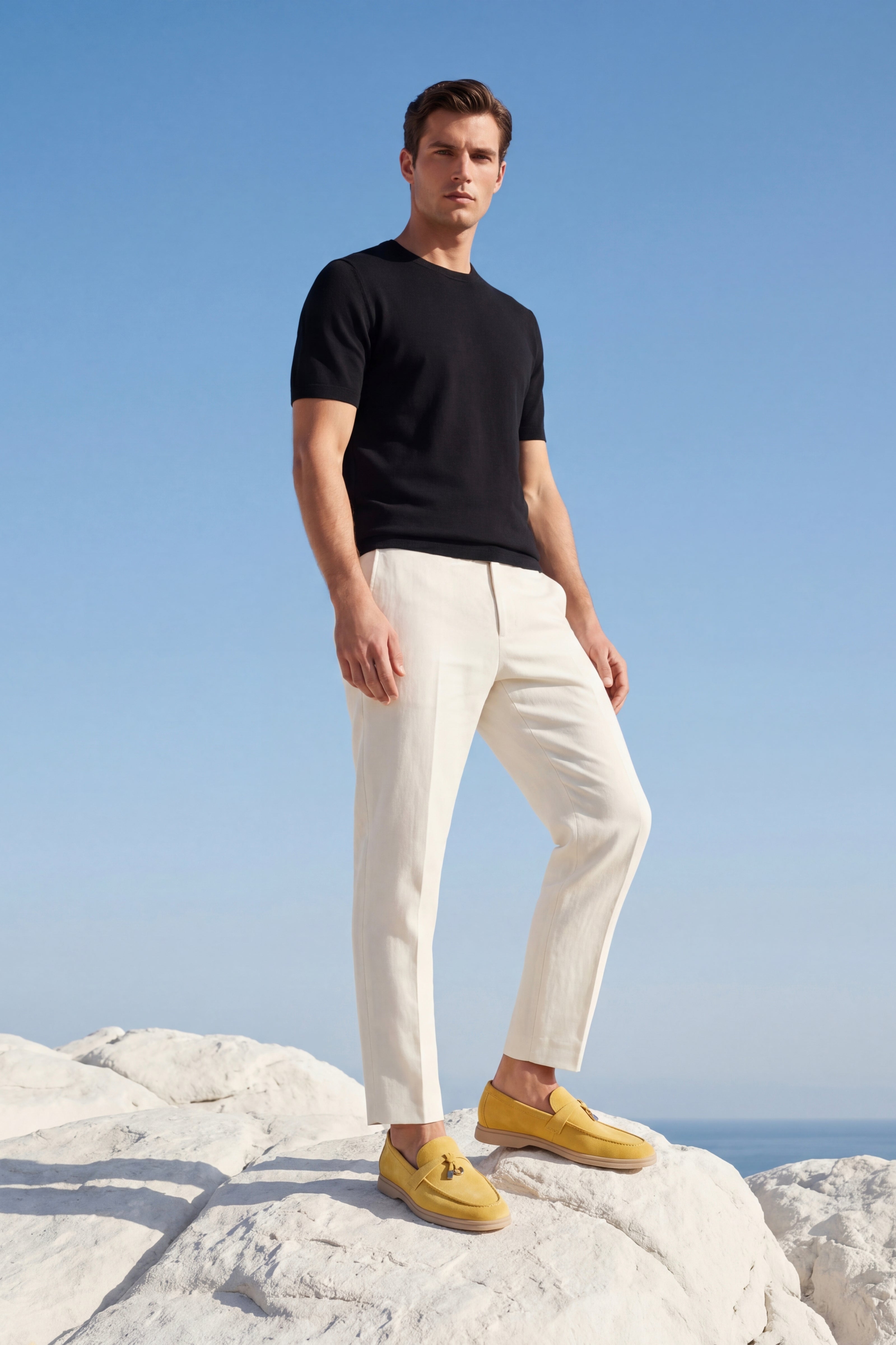 Leonis Buckle Loafer Yellow