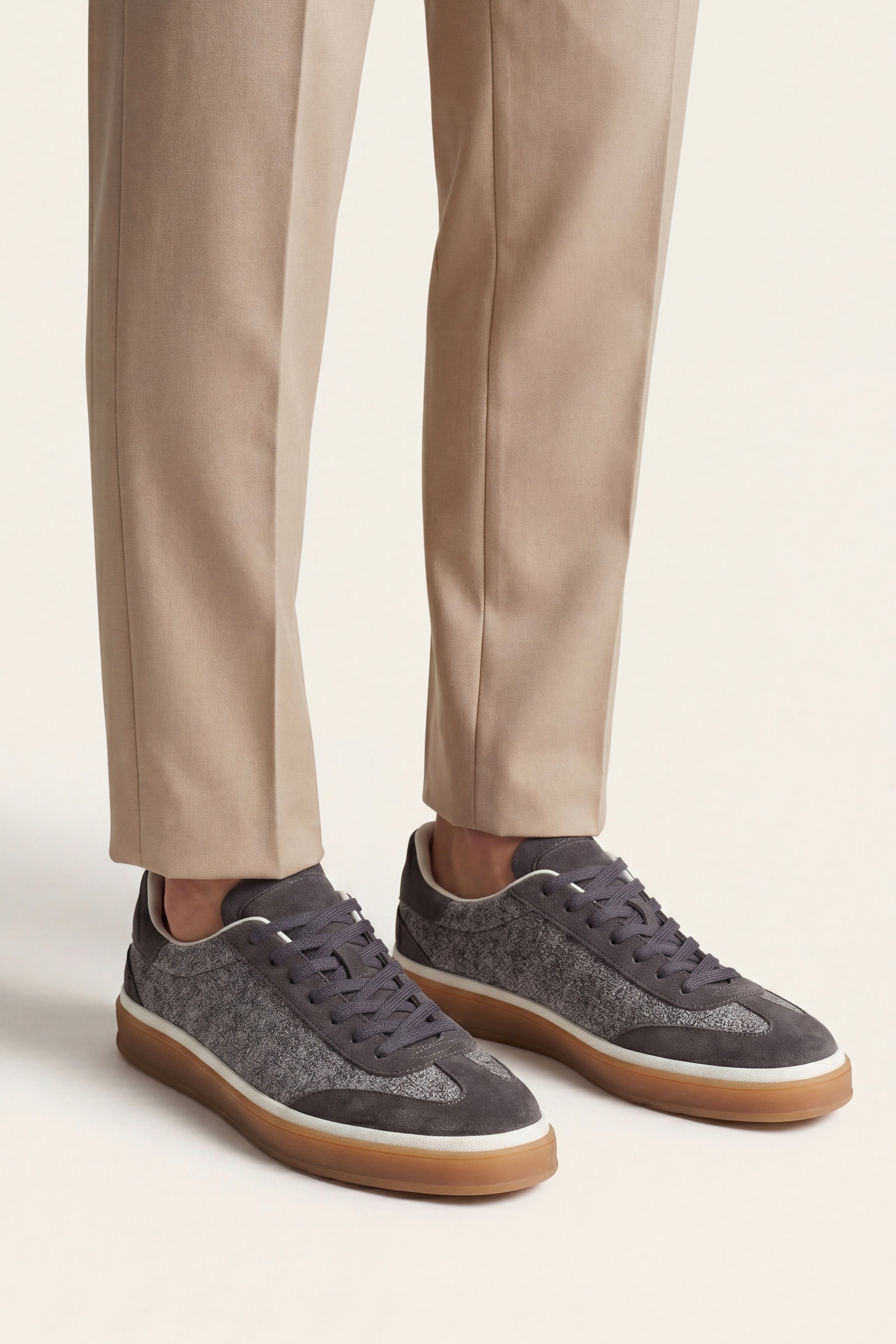 Varello Tennis Walk Sneaker Dark Grey