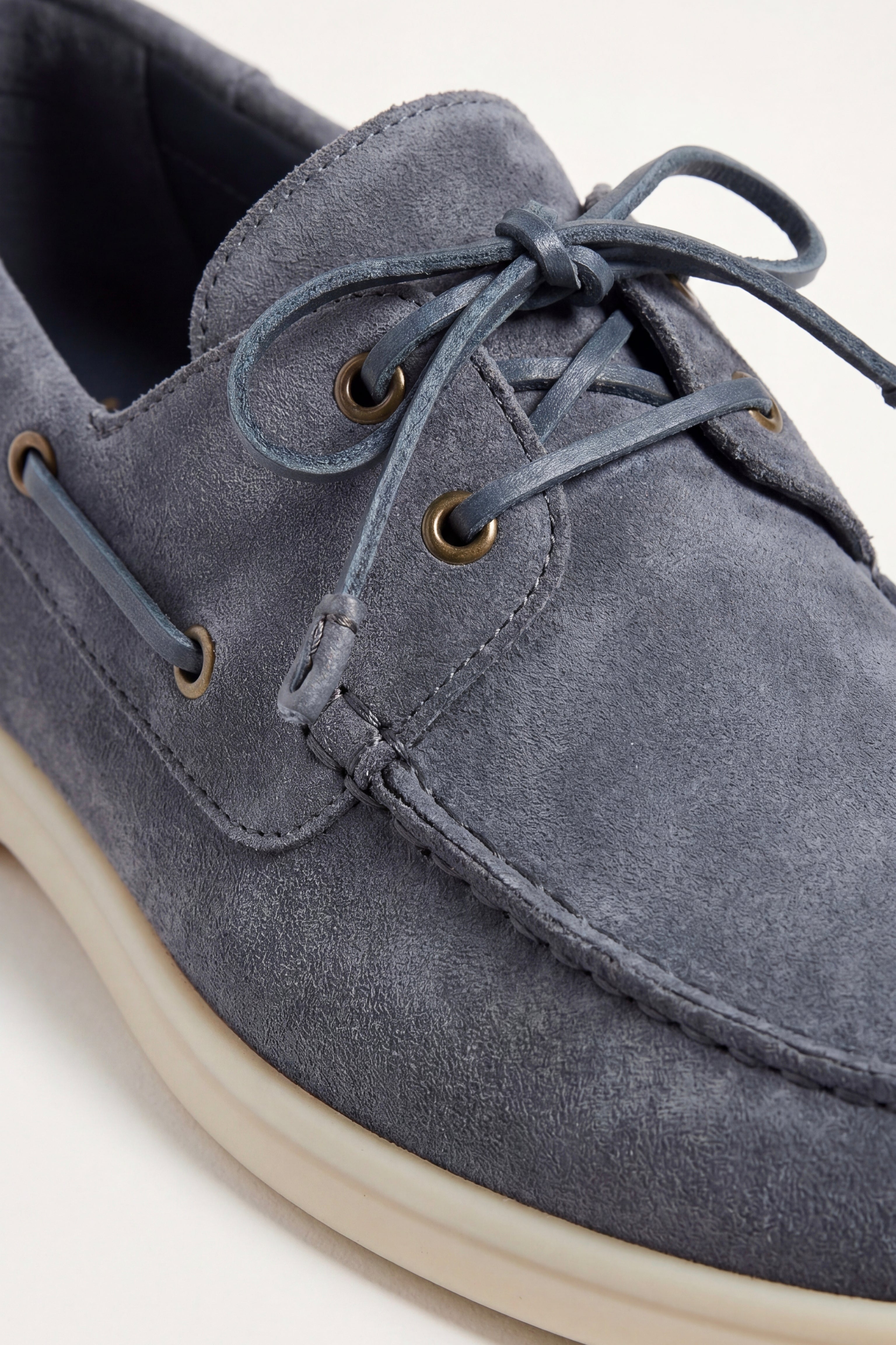 Marina Yacht Walk Suede Loafer Blue