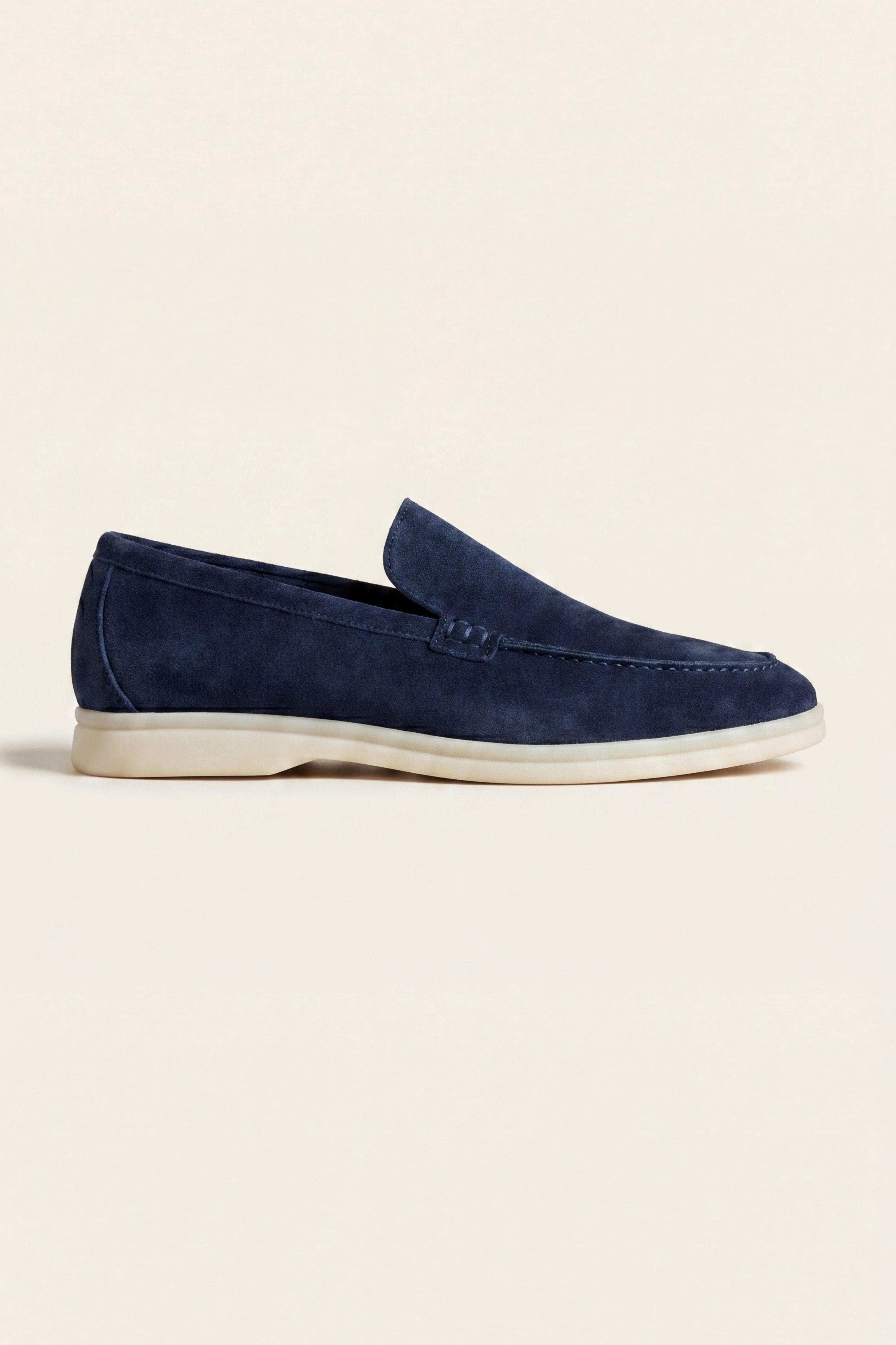 Leonis Suede Loafers Navy
