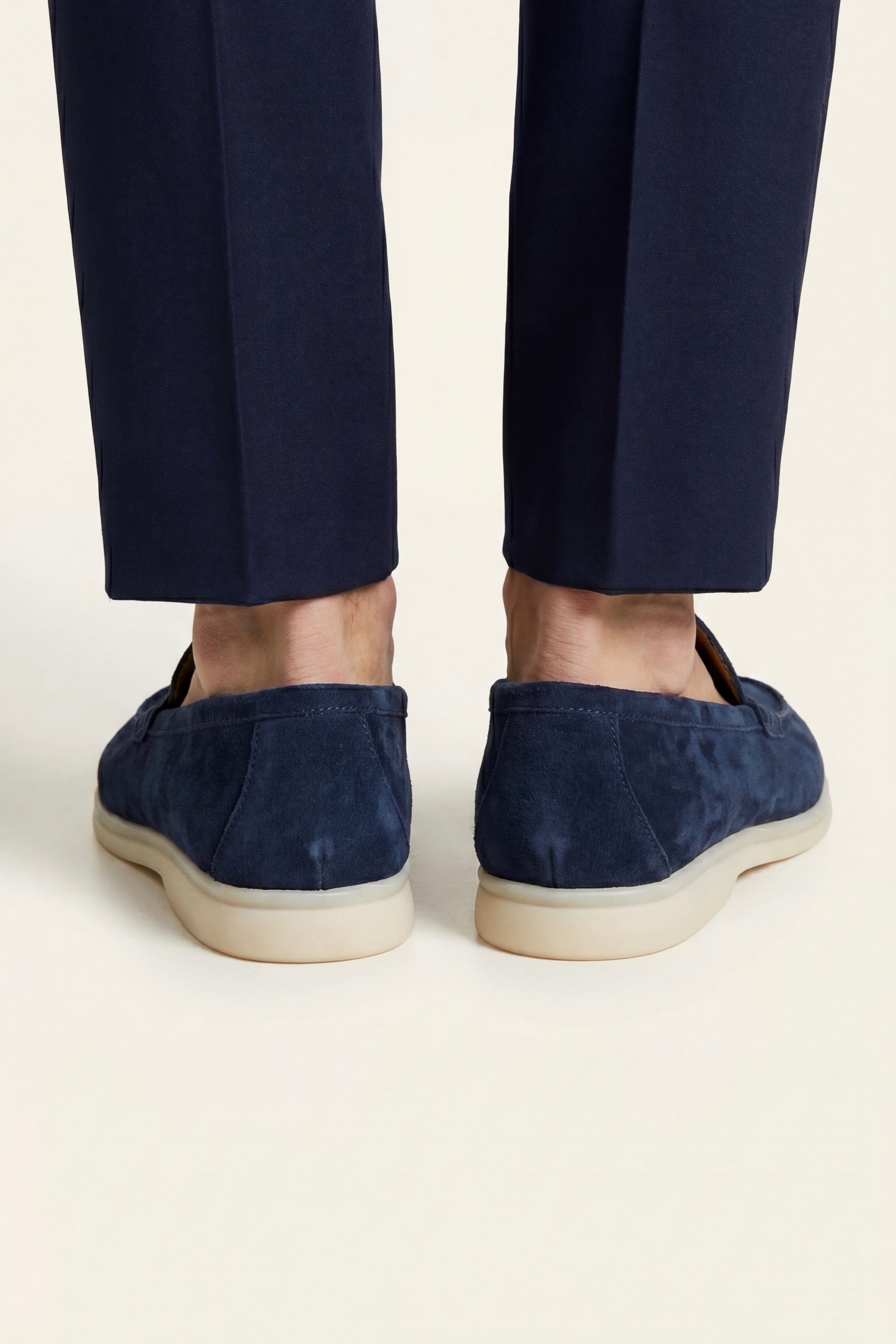 Leonis Suede Loafers Navy