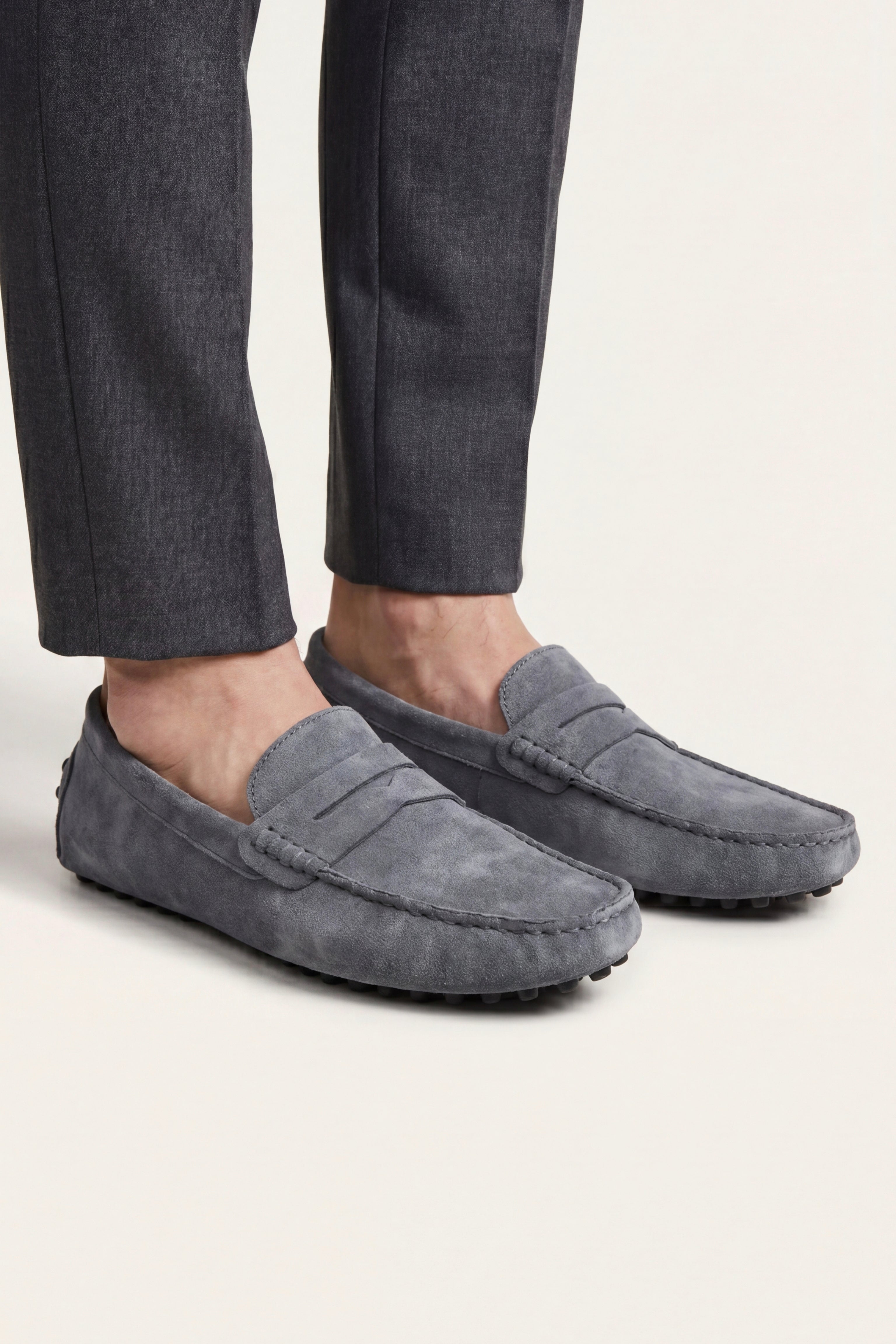Ravino Driver Loafer Grey