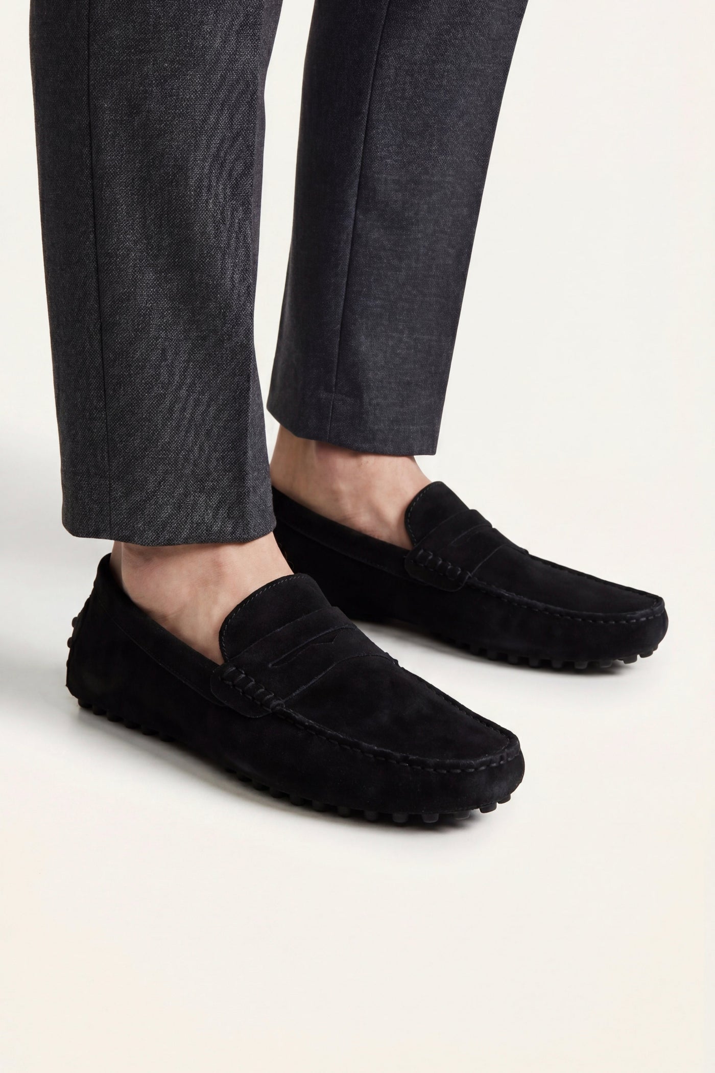 The Sapri Set — Ravino Driver Loafer Black