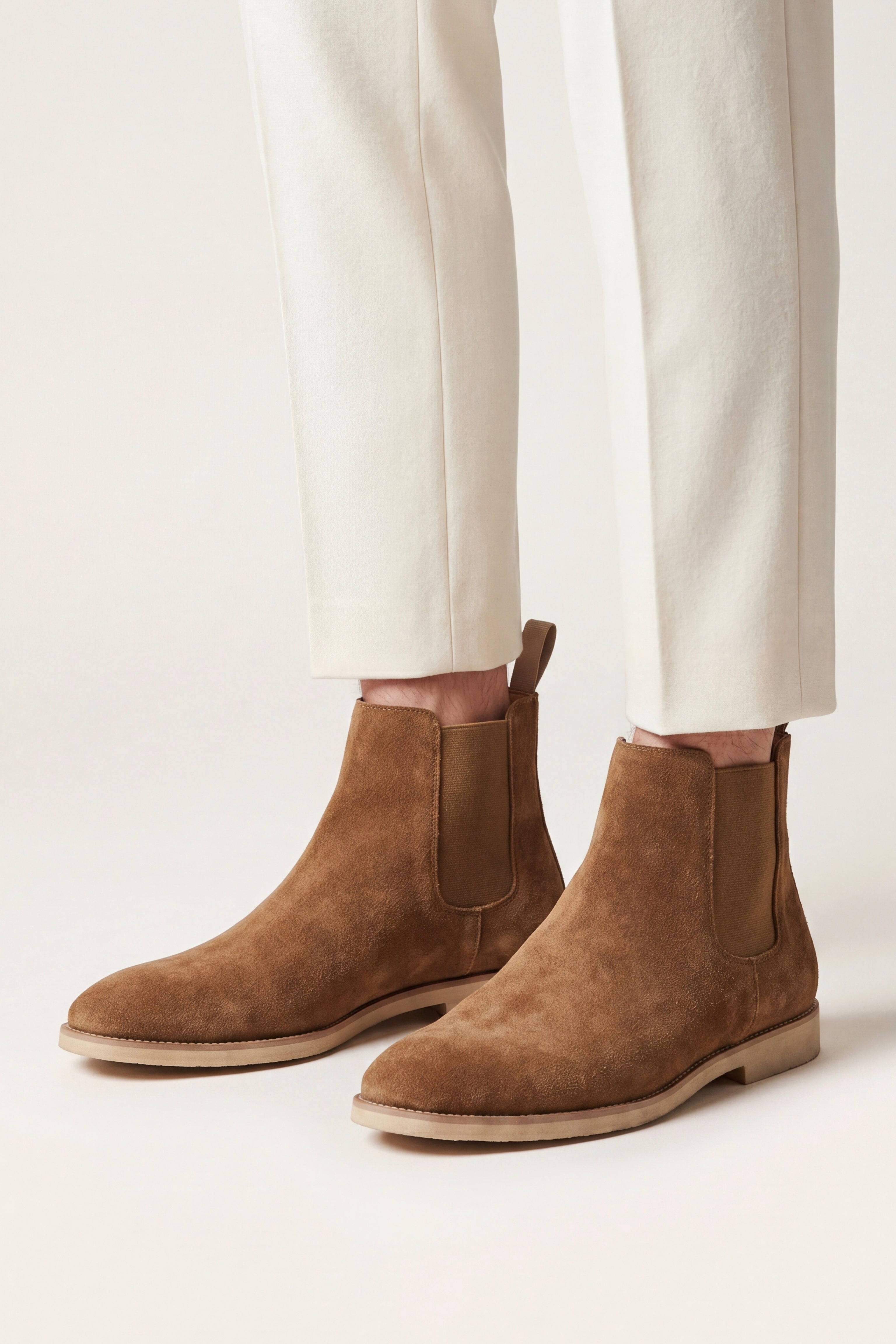 Lerano Chelsea Boots Light Brown