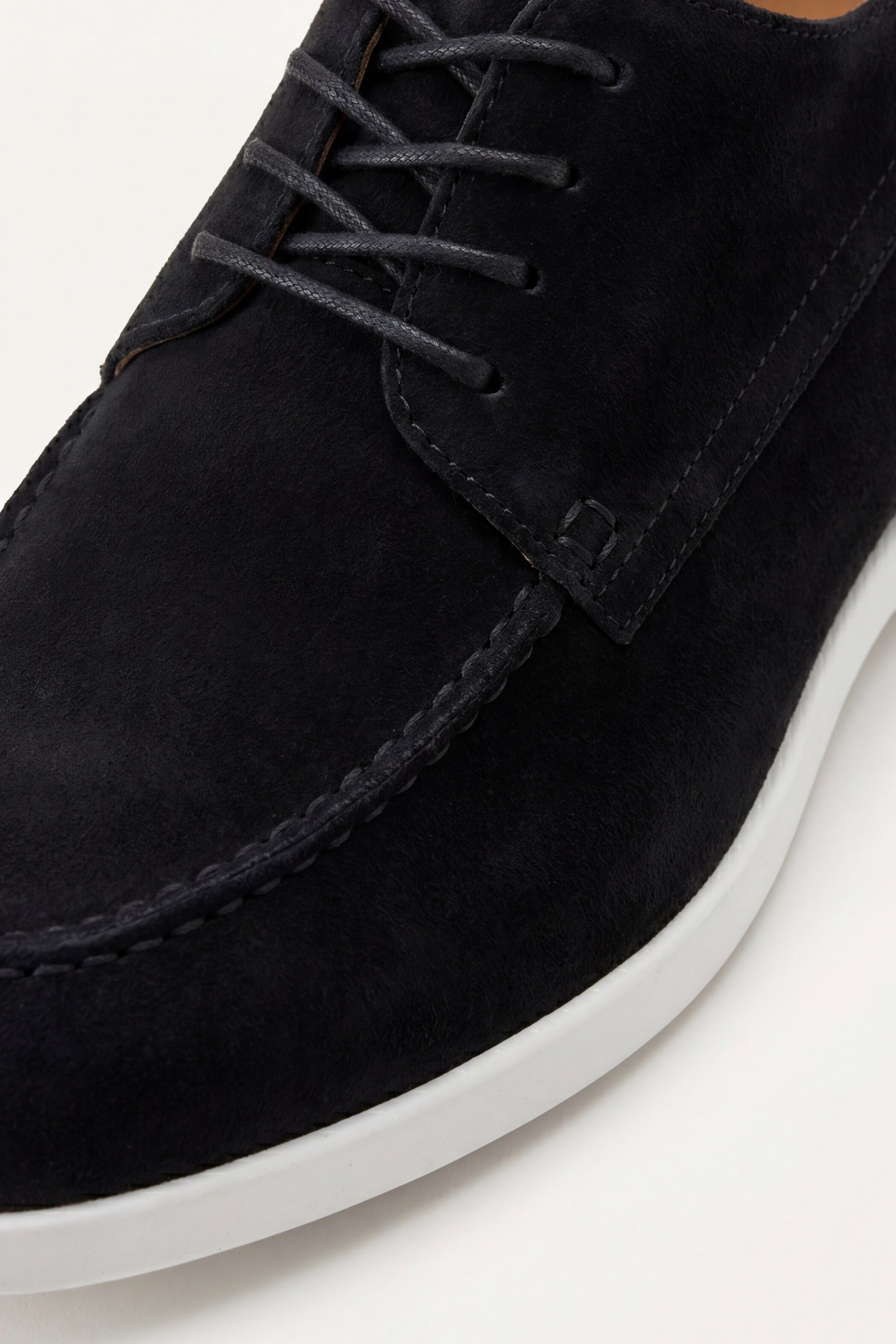 Maretti Suede Lace Shoes Black