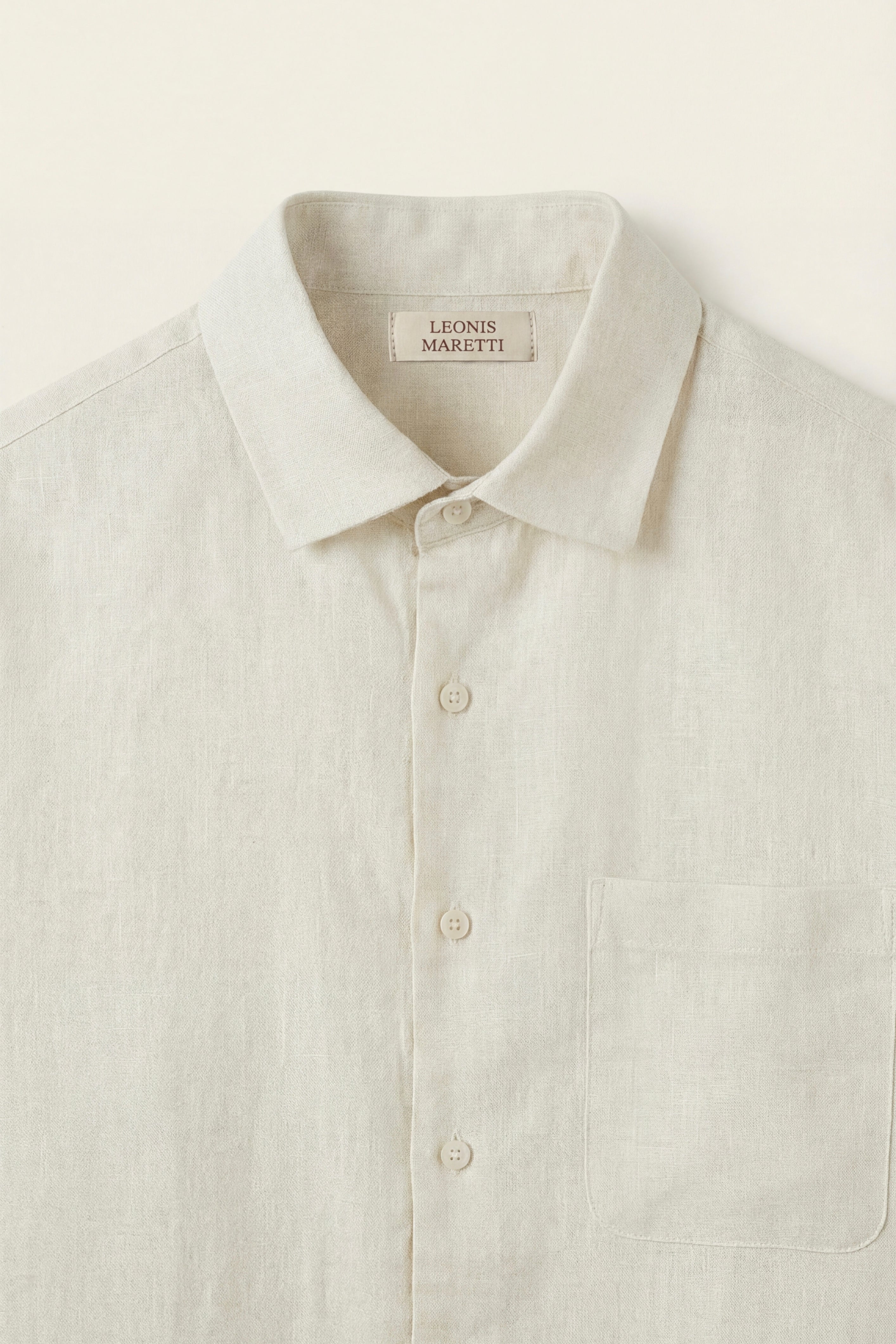 Positano Linen Shirt Cream