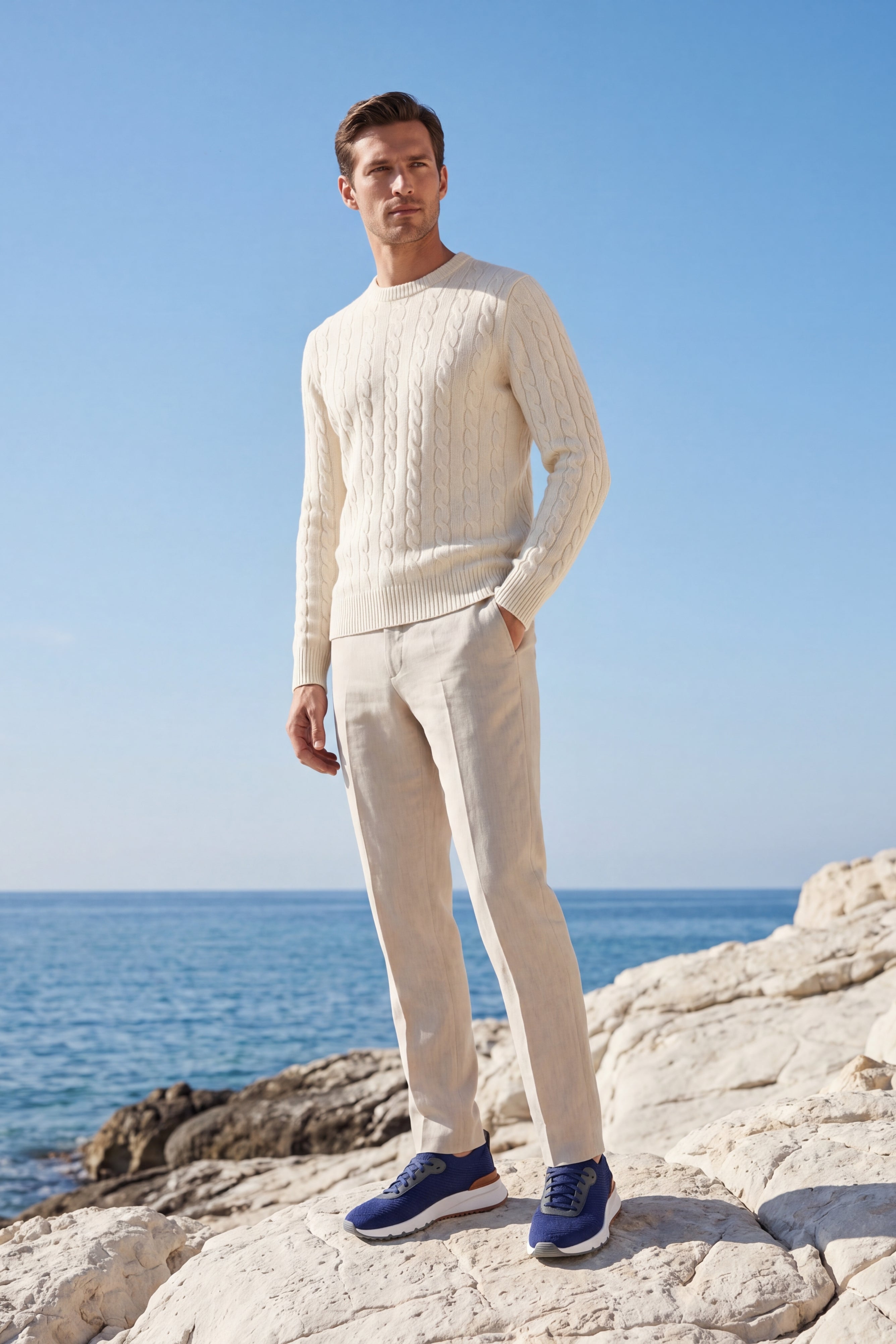 Soreno Cashmere Knit Cream