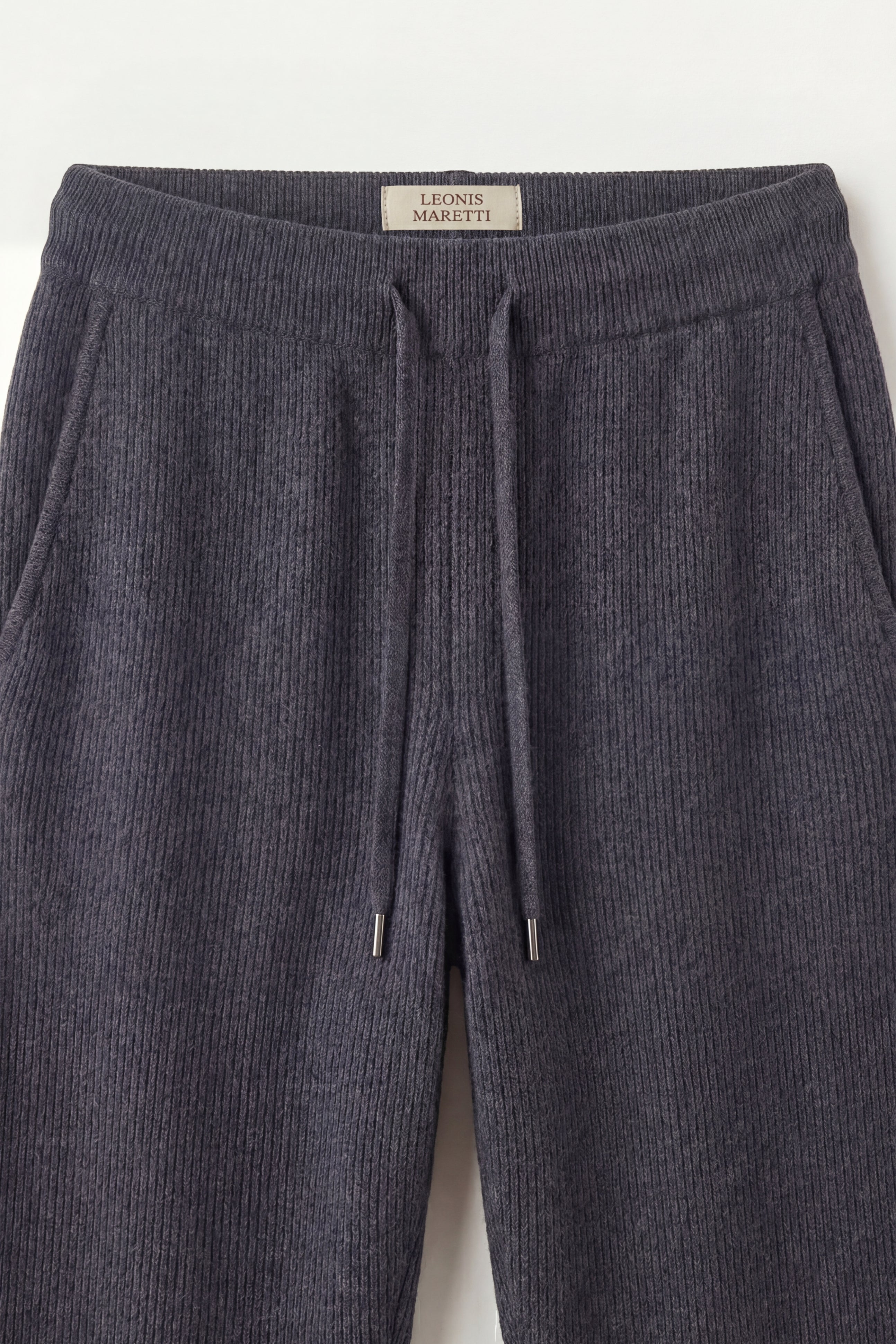 Elviro Cashmere Hooded Zip Set Blue