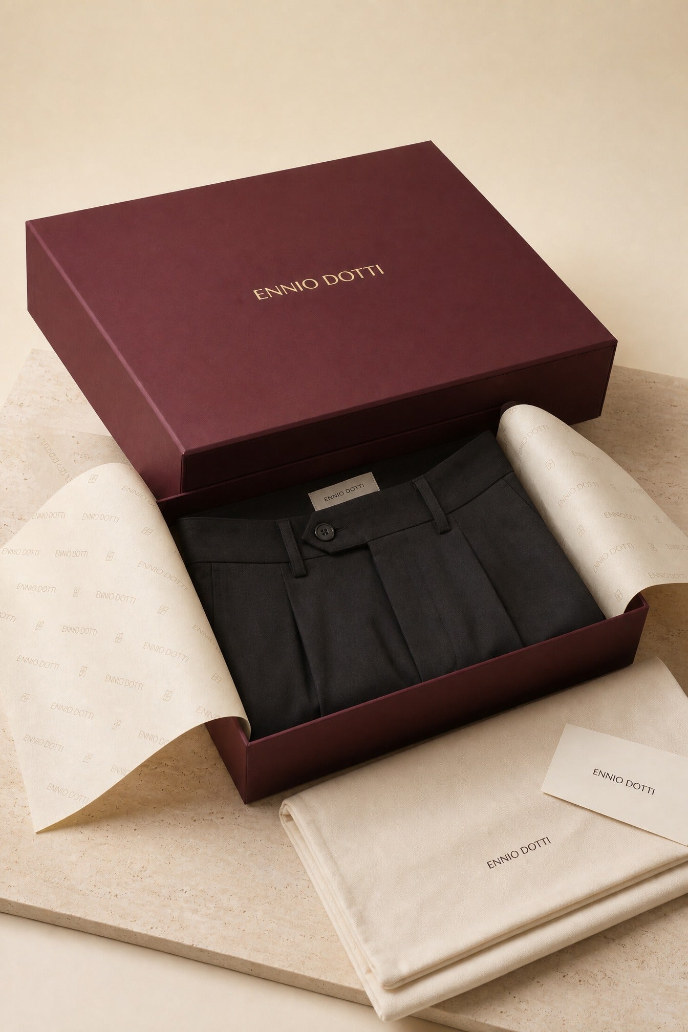 Valenti Pantalon Black