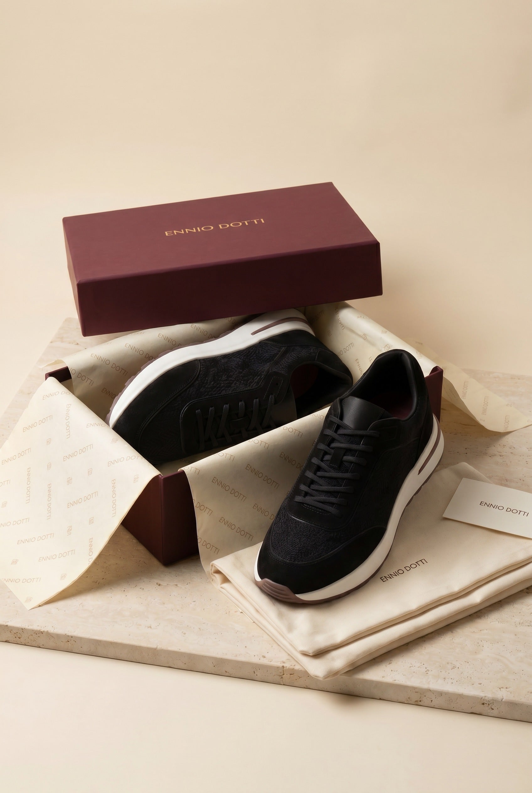 Rivaro Mesh Sneaker Black