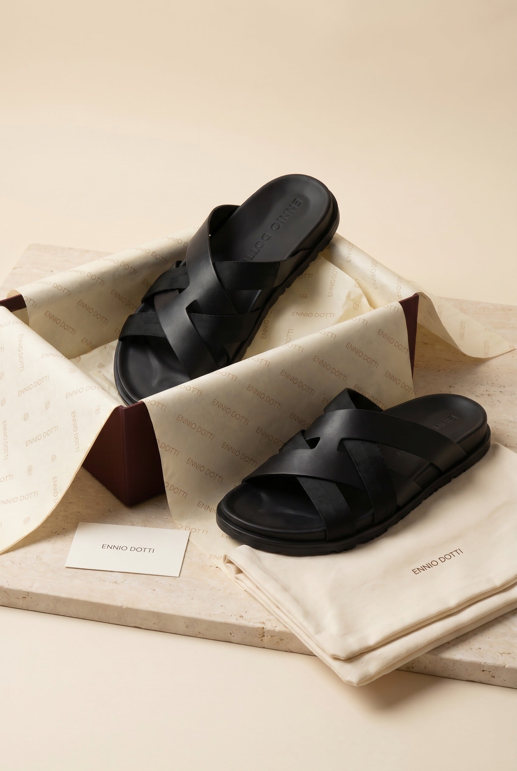 Tuscana Sandal Black