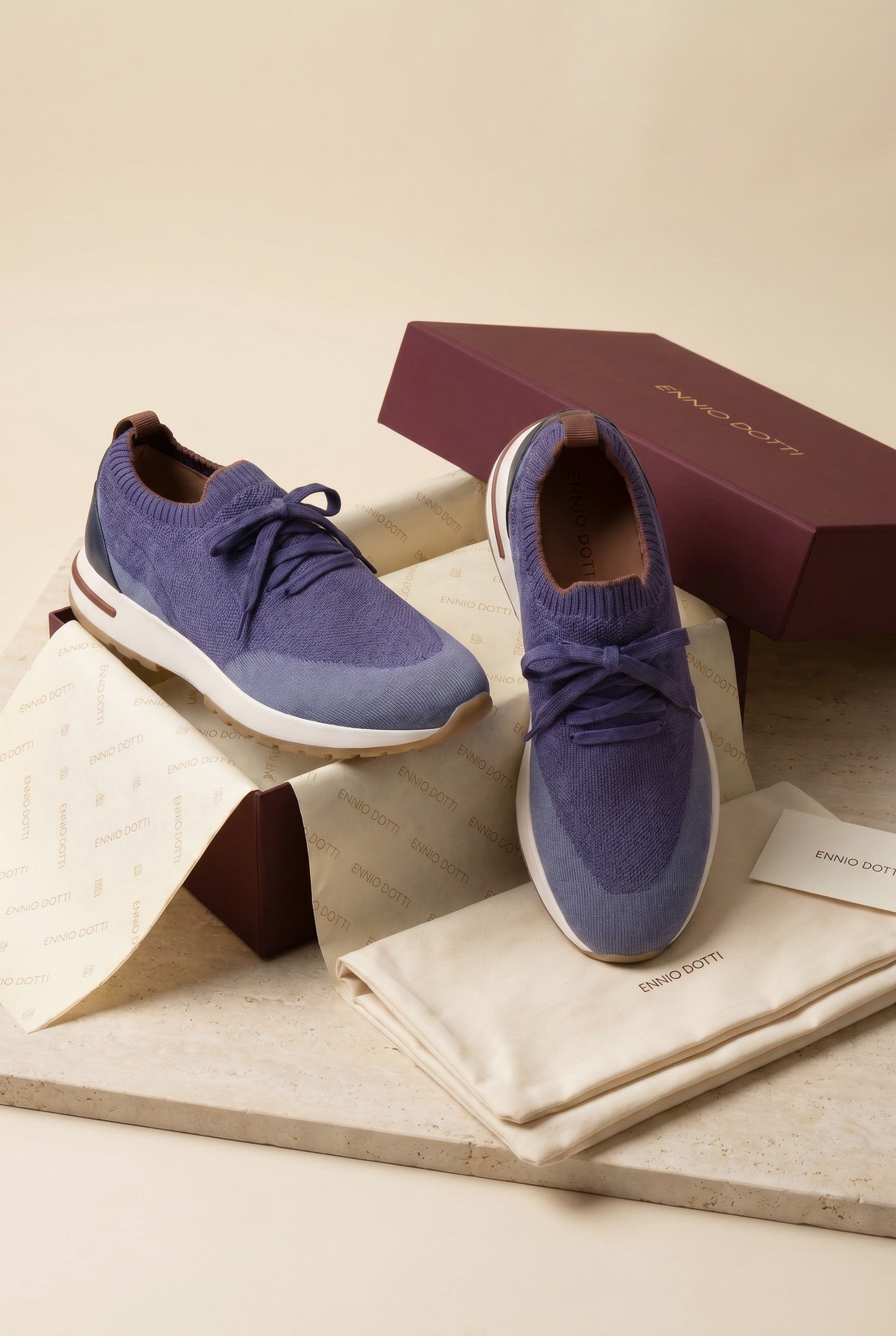 Solano Mesh Slip-On Blue/Light Blue