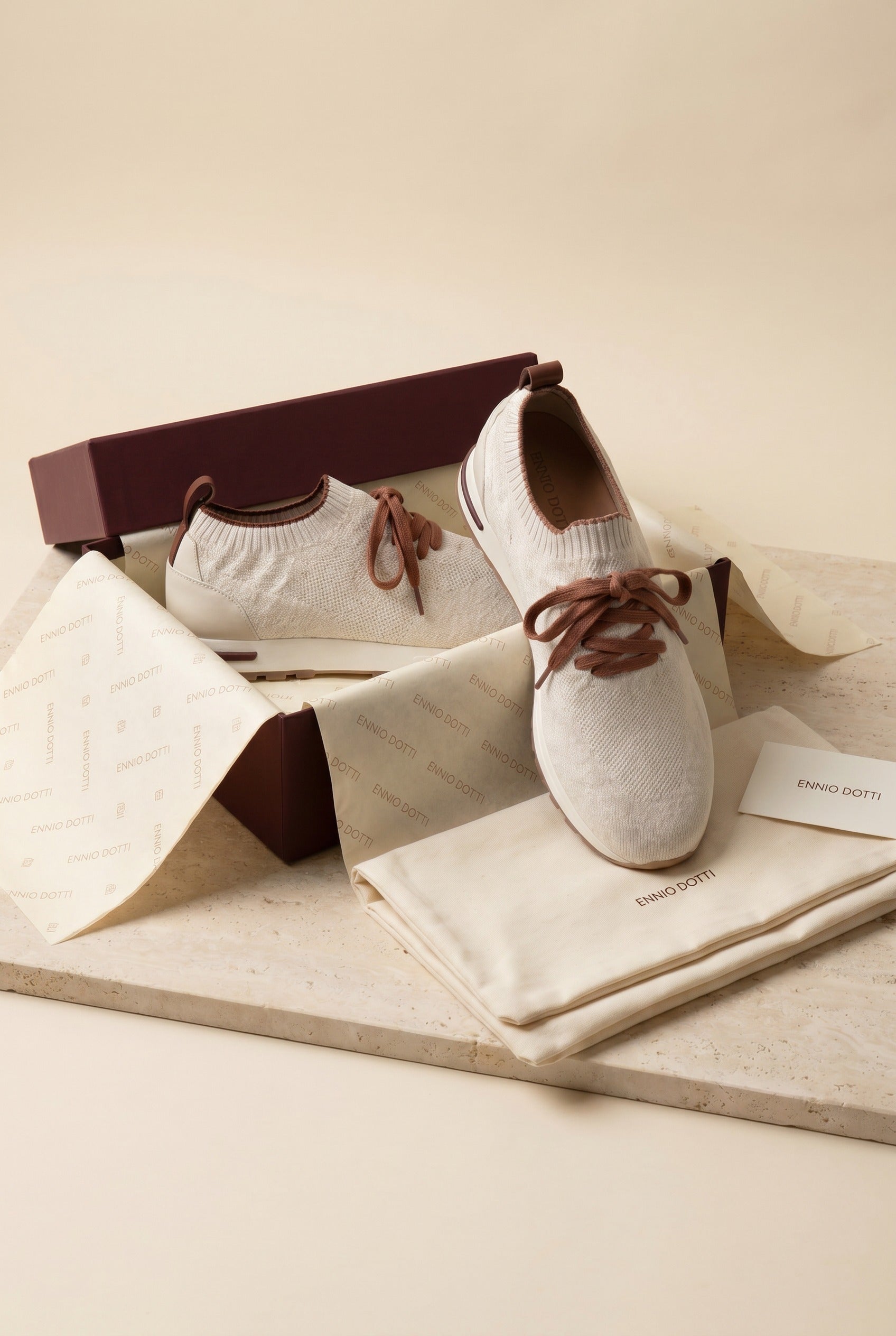 Solano Mesh Slip-On Ivory