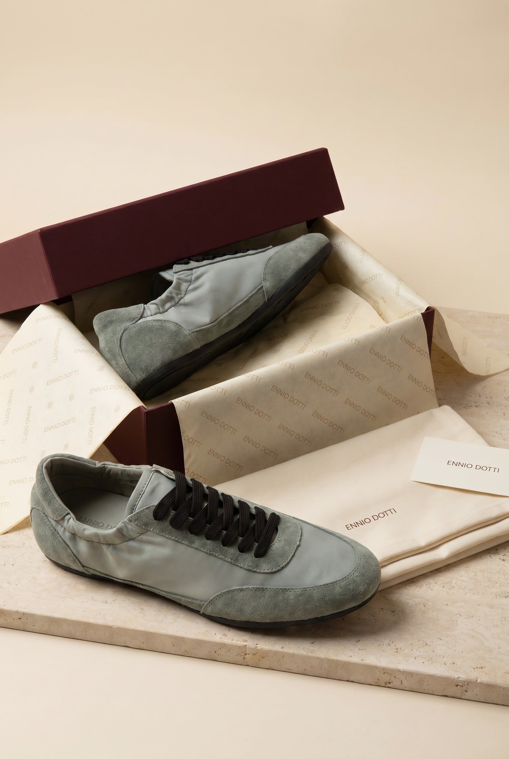 Averno Low Sneakers Sage Green