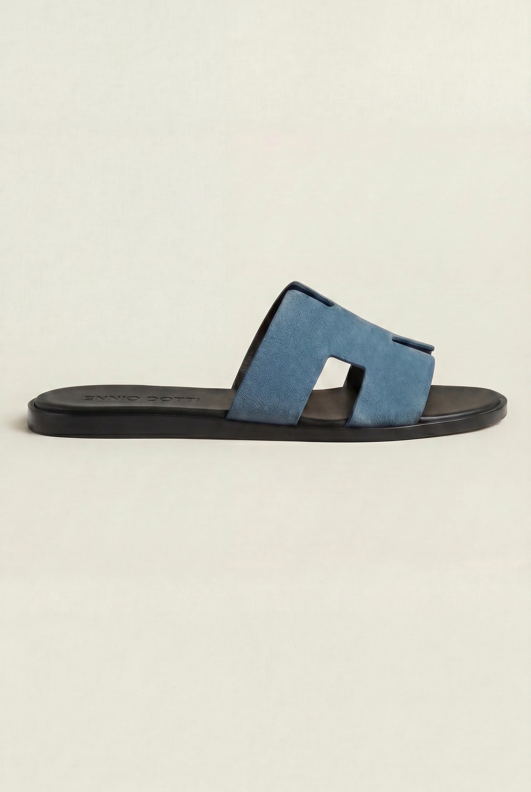 Matera Suede Sandal Blue