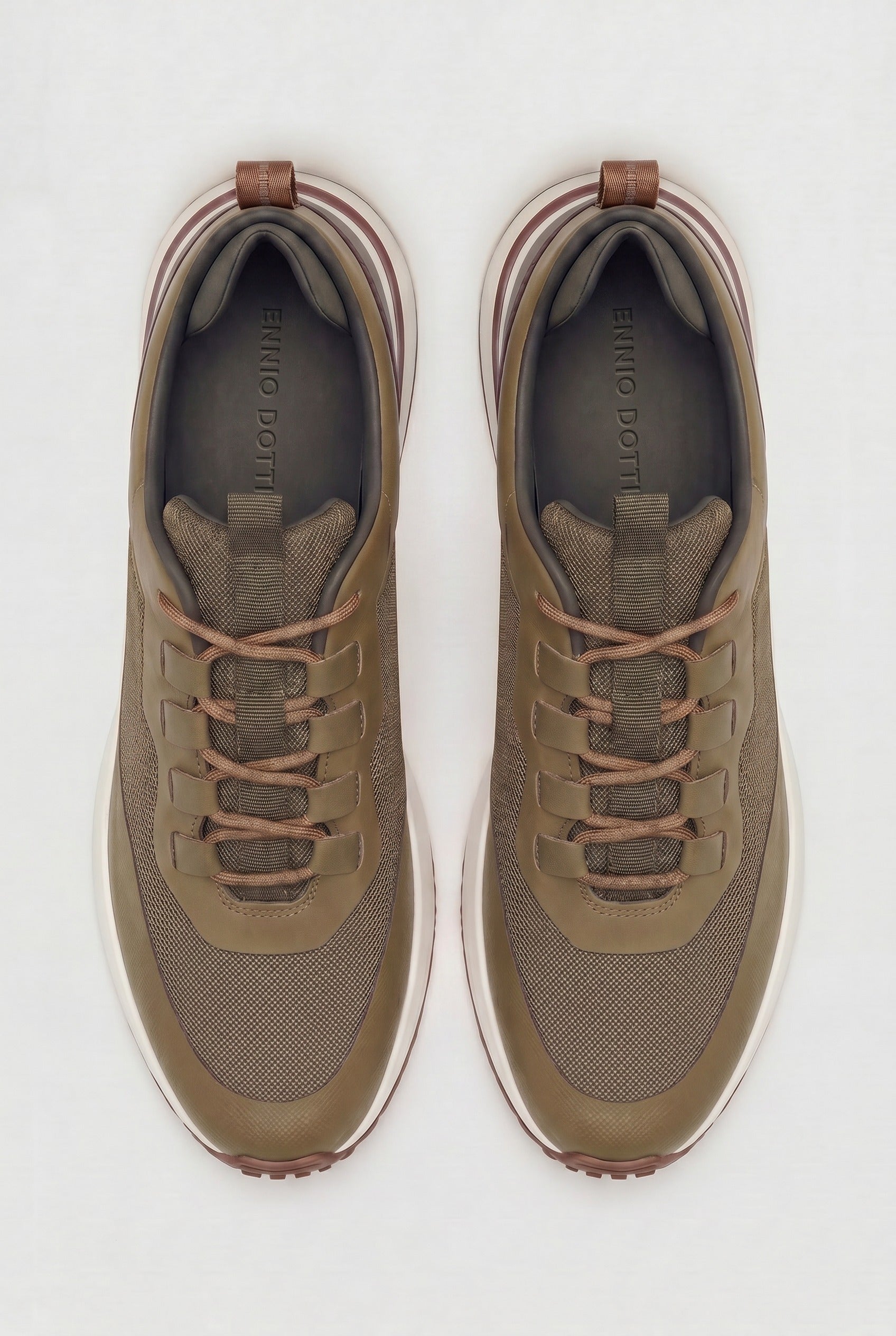 Maretti Sneaker Olive Brown