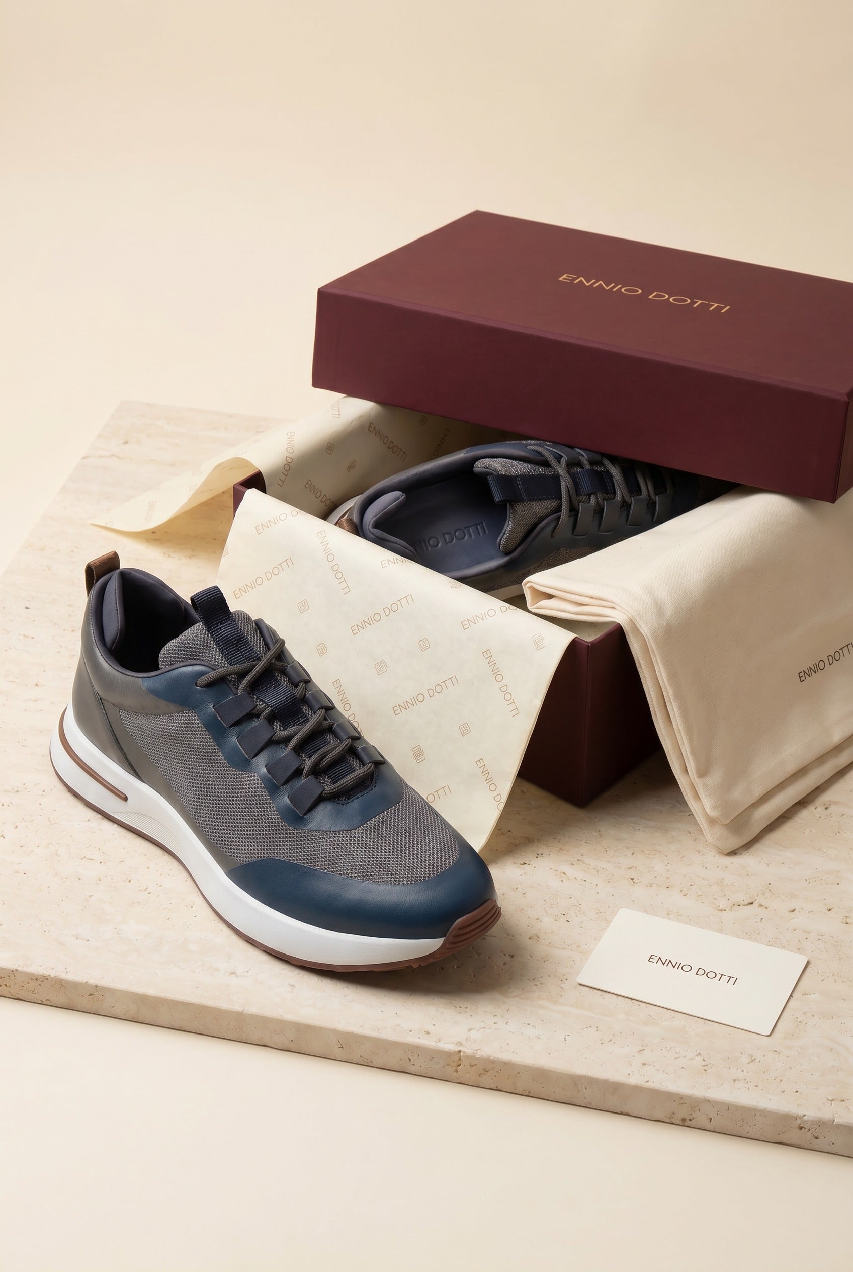 Maretti Sneaker Steel Blue