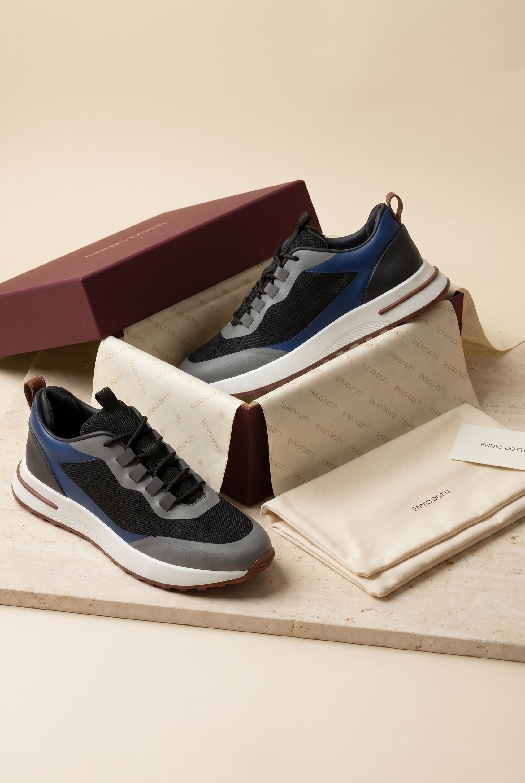 Maretti Sneaker Graphite Navy