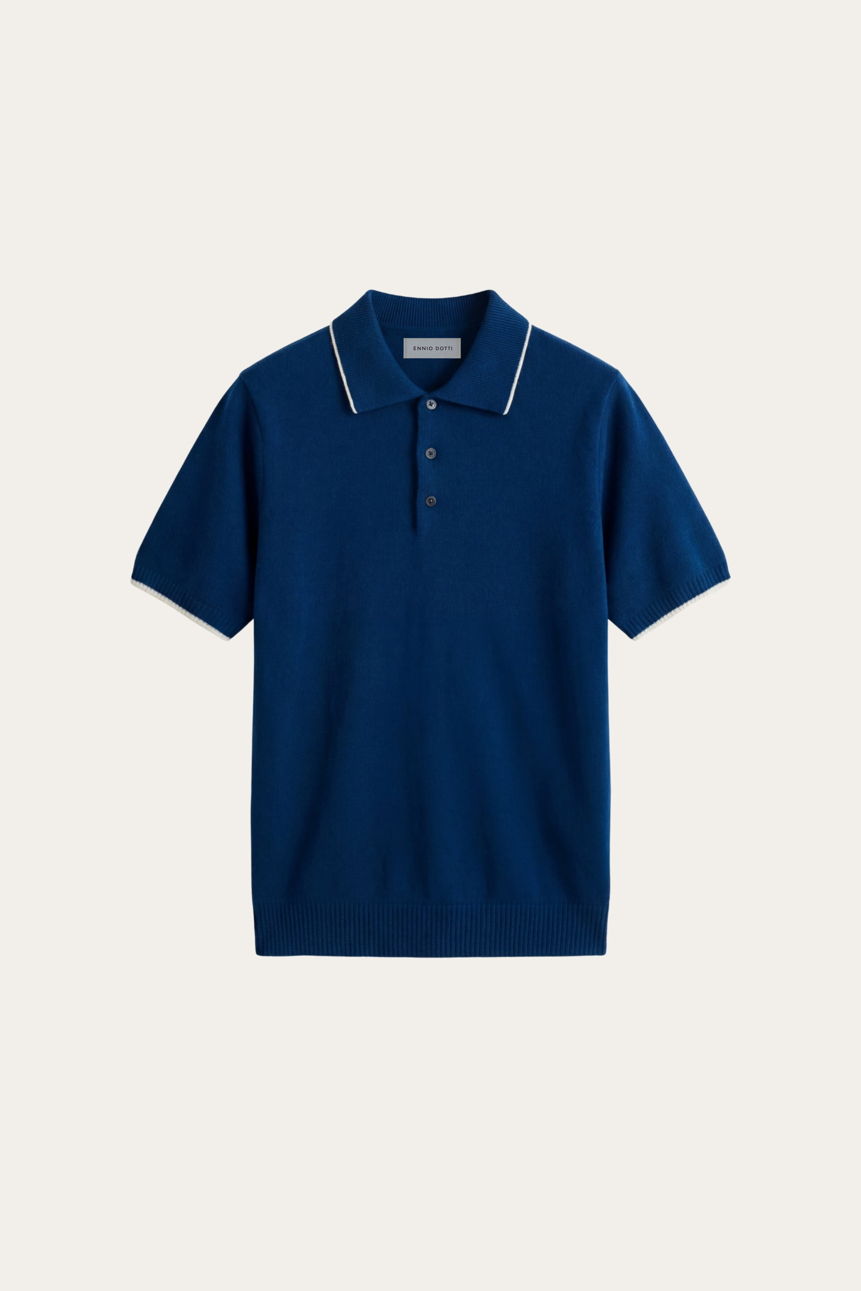 Morino Merino Knit Polo Dark Blue
