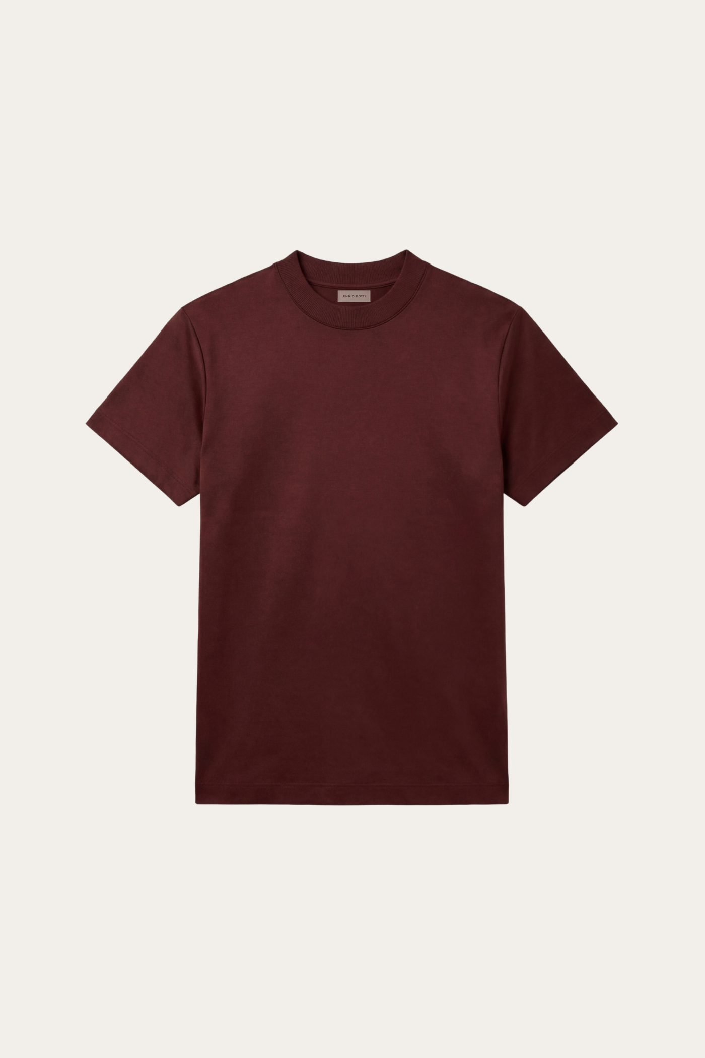 The Trani Set — Eterna Tee Burgundy