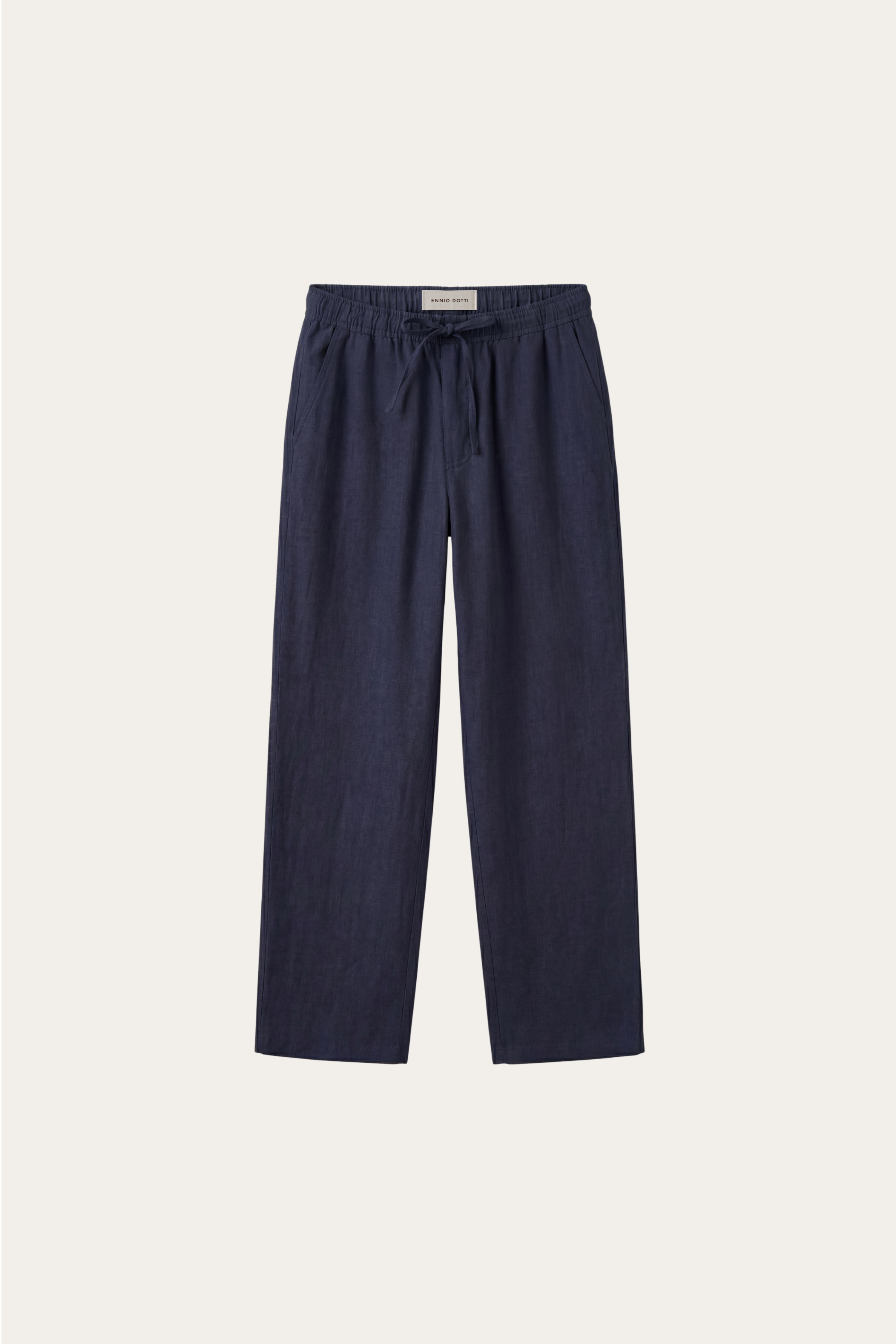Catania Linen Pantalon Blue