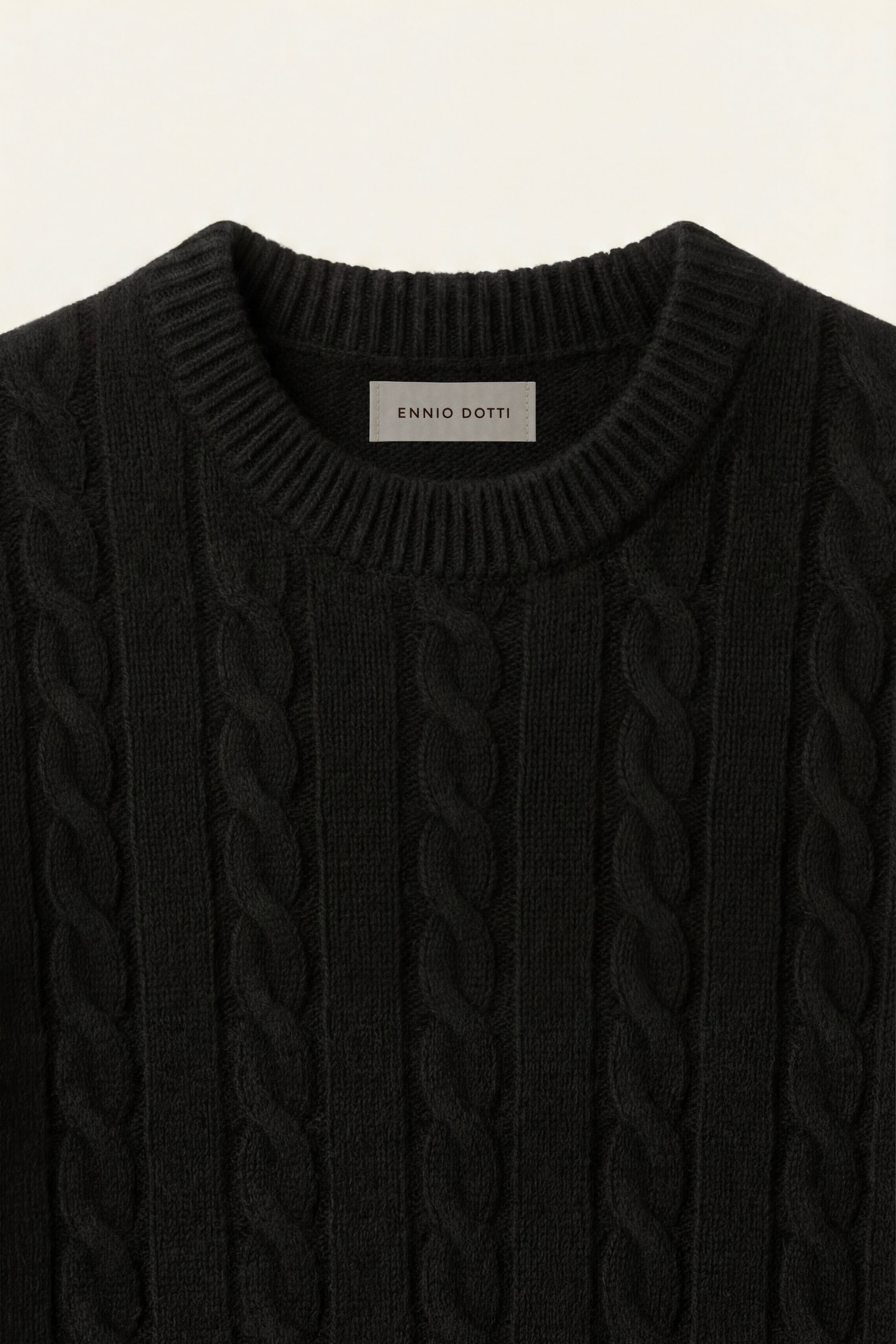 Soreno Cashmere Knit Black