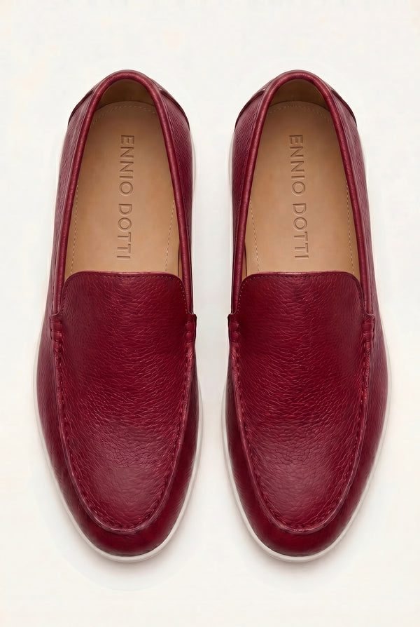 Alvero Dressed Loafer Burgundy