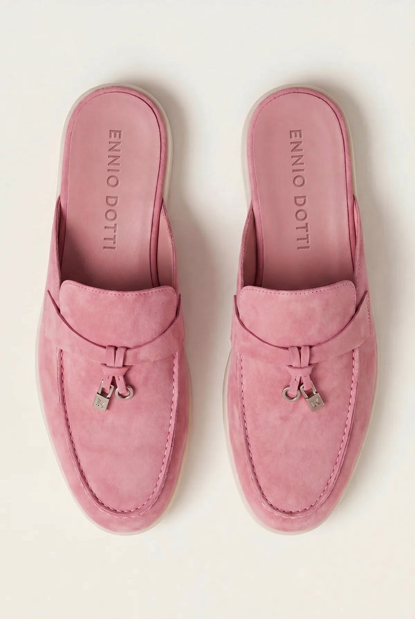 Maretti Buckle Mule Pink