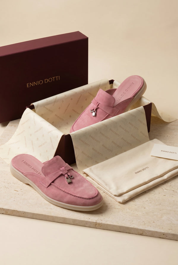 Maretti Buckle Mule Pink