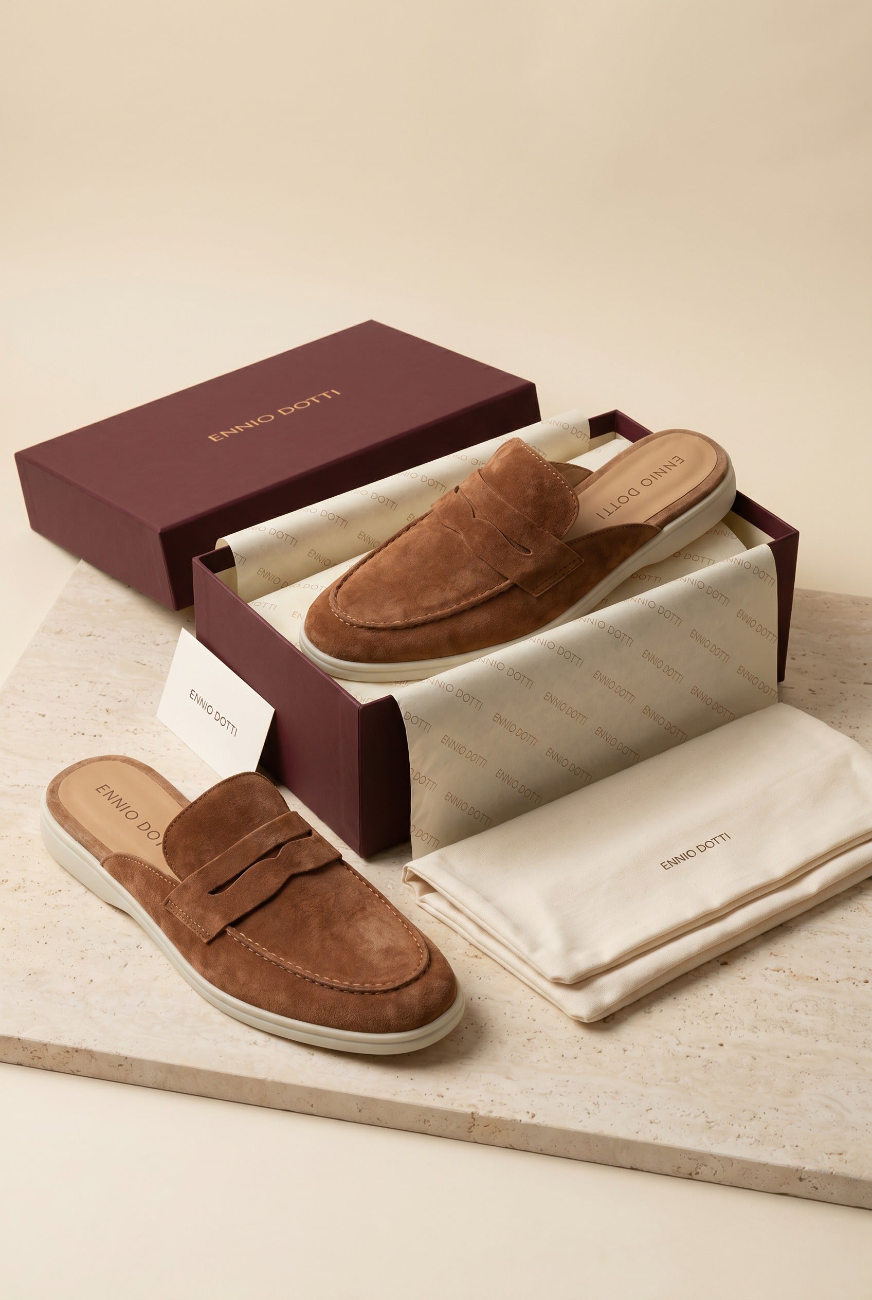 Portico Portside Mule Brown