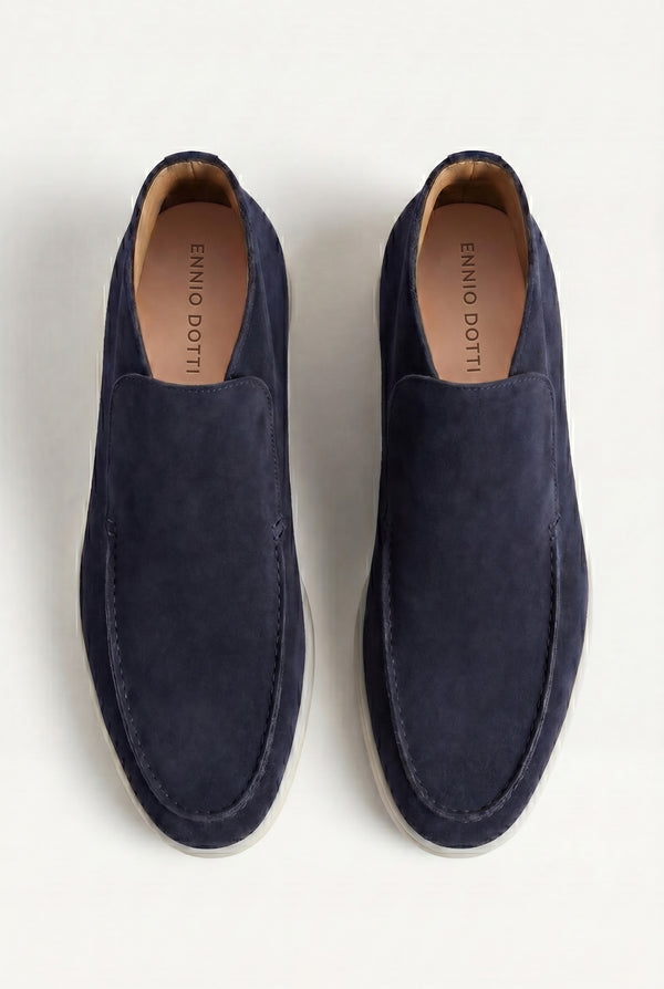 Arzano High Top Loafer Navy