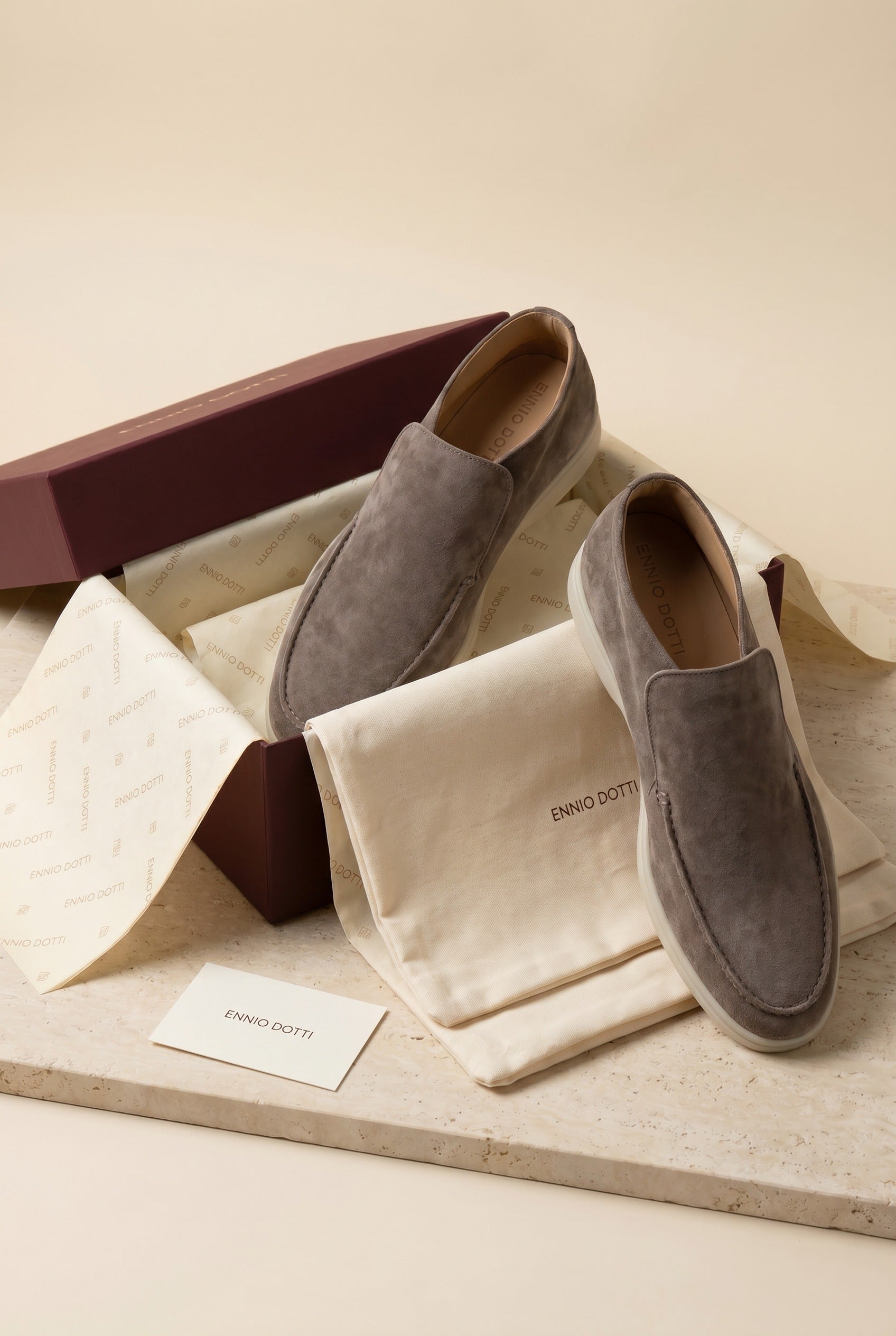 Arzano High Top Loafer Olive Green