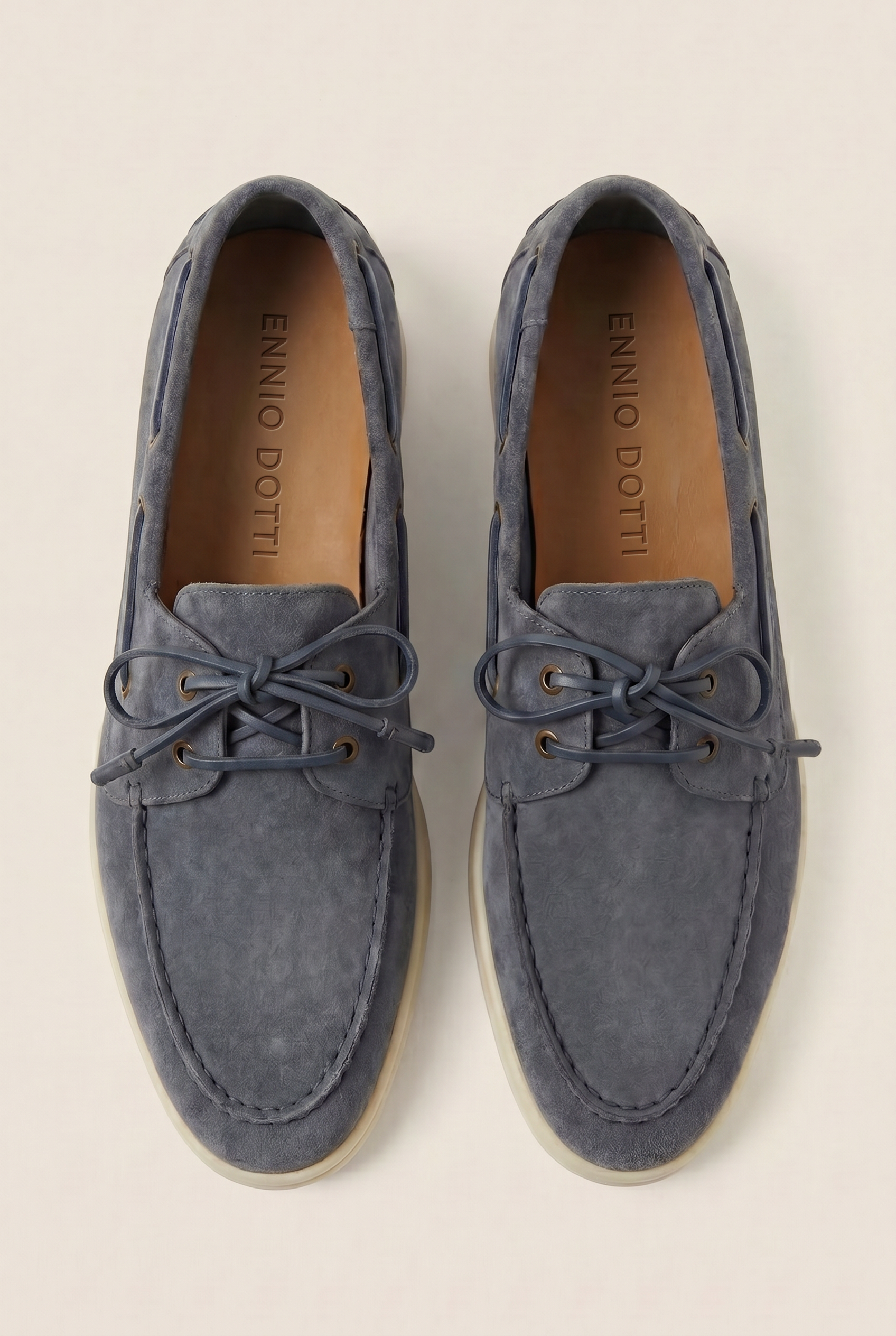 Marina Yacht Walk Suede Loafer Blue