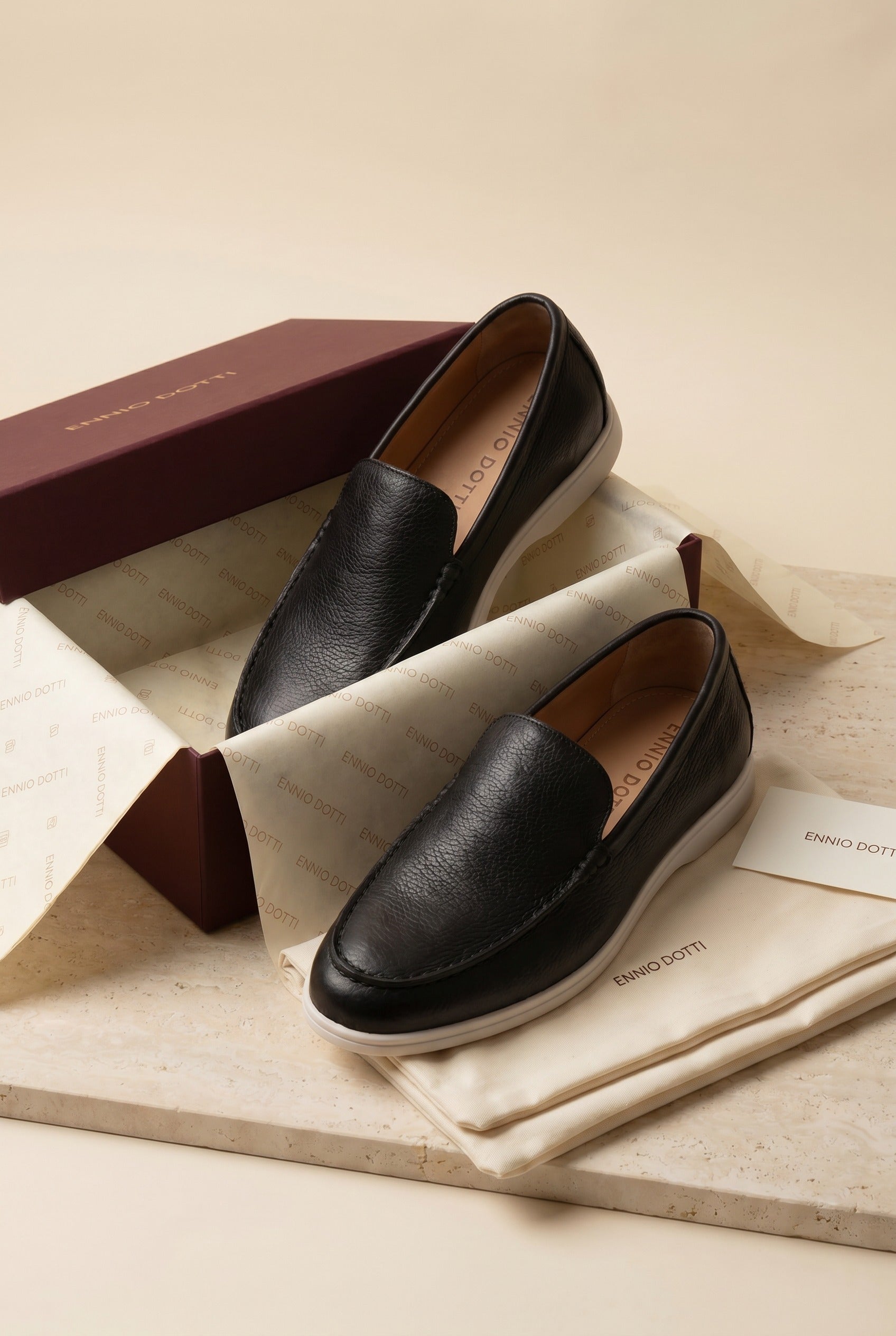 Alvero Dressed Loafer Black